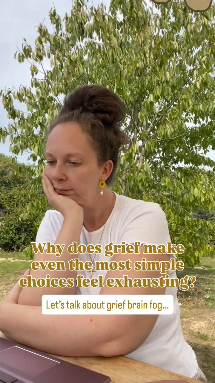 Struggling to make a decision when you’re grieving? Here’s why...
🧠 Grief literally changes how your brain functions, and decision-making is one of the areas most affected.
Here’s what’s happening and some gentle ways you can find you way through it...
⚡️Your brain is conserving energy for survival
When you’re grieving, your nervous system prioritises basic survival functions over complex decision-making. This is protective, not a personal failing.
🤏🏻 Start with the smallest decisions first
Even the smallest decision can feel overwhelming at times - what to have for breakfast or dinner, what to wear. Try to keep things simple and build your decision-making muscle back up gradually rather than forcing big choices.
⏰ Give yourself more time than usual
Your processing speed is naturally slower right now. Factor in extra time for decisions and don’t rush yourself into choices that feel overwhelming.
🙋🏻♀️ Ask trusted people for input
You don’t have to figure everything out alone. Sometimes having someone talk through options with you can help clarify your thoughts when your mind feels foggy.
⏸️ Postpone big decisions when possible
Major life changes, career moves, or relationship decisions can often wait until you’re feeling more mentally clear. Give yourself permission to put non-urgent choices on hold.
☁️ Trust that this fog will lift
Brain fog in grief is temporary, even though it doesn’t feel that way. Your mental clarity will gradually return as you process your loss and your nervous system settles.
💛 Remember: You’re not broken, you’re not losing your mind and you’re not doing anything wrong. Your brain is responding normally to an abnormal situation.
If you’re struggling with life after loss and need some support, I currently have some space available for online therapy sessions. Reach out via the link in my bio for a connection call ✨
#grieftherapy #griefsupport #griefcounselling #grievingjourney #parentloss #griefsucks #grieftips