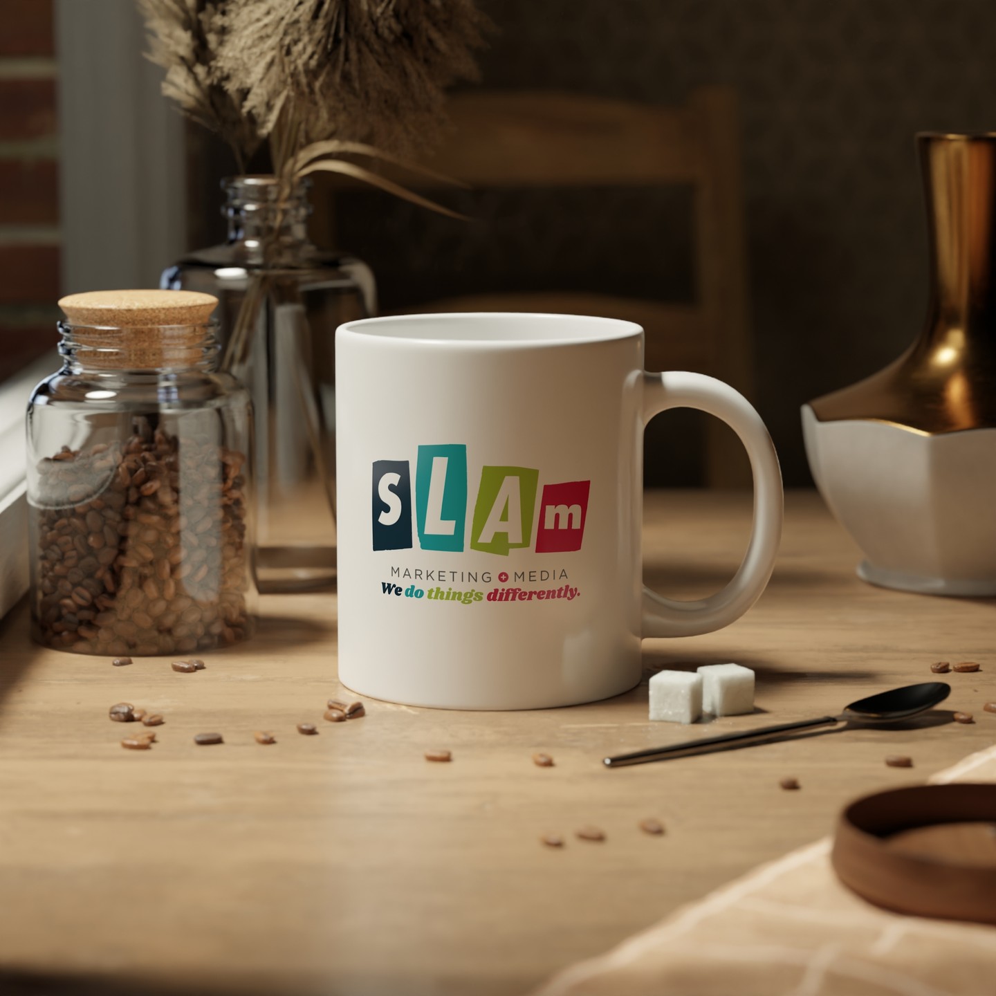 Behind every bold campaign is an even bolder cup of coffee.
Happy #CoffeeDay from the SLAM team ☕ fueled by creativity (and plenty of caffeine) ⚡