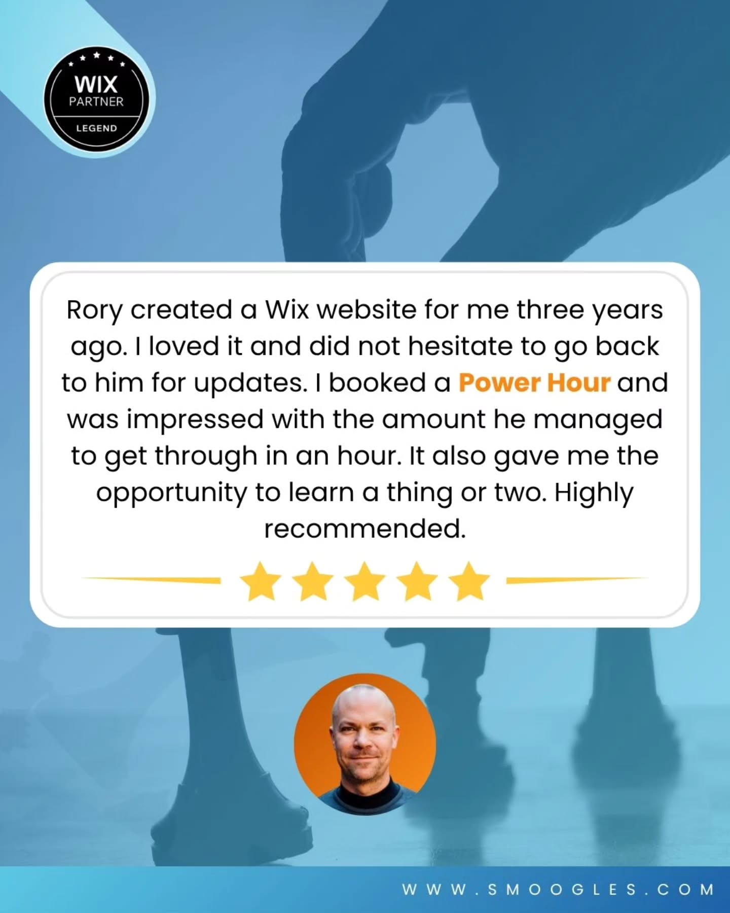 ⭐ Client love ⭐
“Rory created a Wix website for me three years ago. I loved it and did not hesitate to go back to him for updates. I booked a Power Hour and was impressed with the amount he managed to get through in an hour. It also gave me the opportunity to learn a thing or two. Highly recommended.”
Book a Power Hour and see your site transform right in front of you.
It’s more live than live TV. 📺✨
#WixDesign #PowerHour #WixWebsite #clientlove