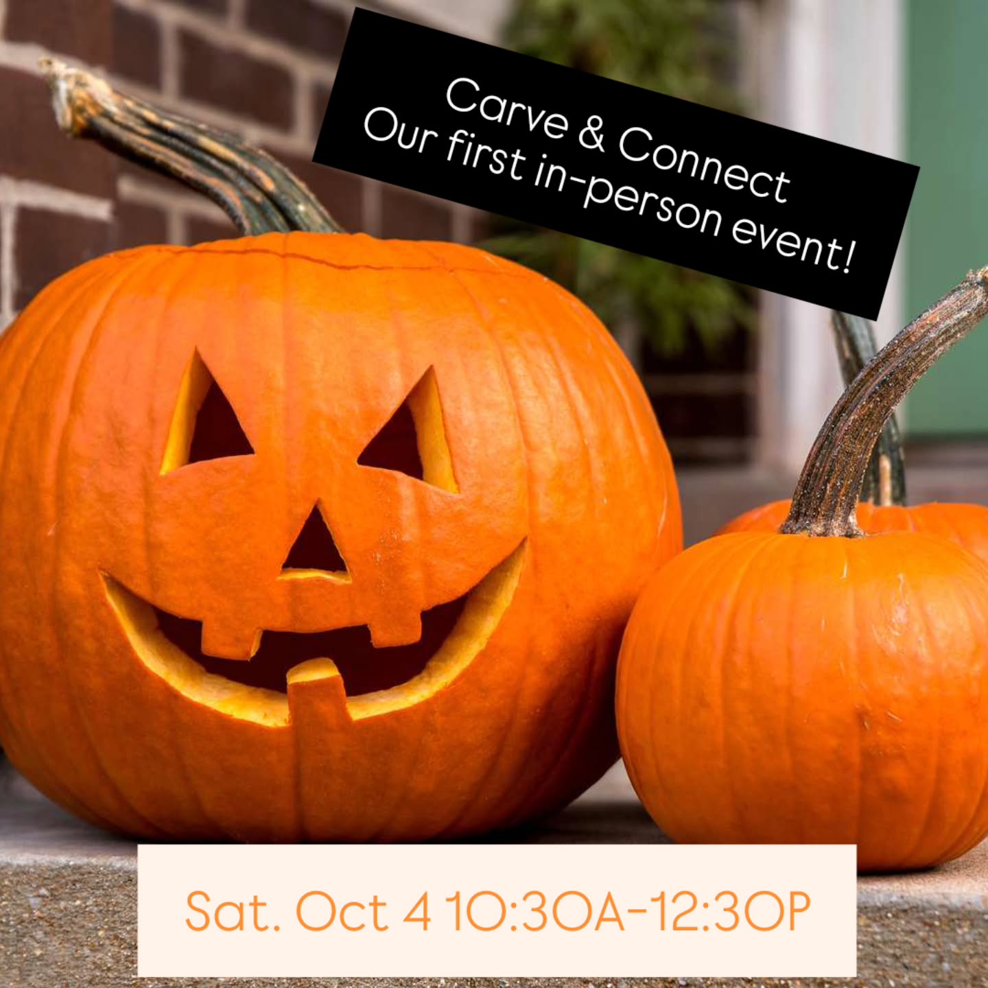 Carve out some time for connecting!🎃☕️
We are gathering in person for a fun, fall afternoon thats equal parts creative and cozy.
YOU: bring the pumpkin(s)
WE Supply:
*carving tools
*light bites
*tea light & goody bag for kids
This is the perfect low stress opportunity to meet others in our community and get ready for spooky season 🎃👻🍂
RSVP today! Link in bio or visit the Events section on website.
Questions, drop them in the comments!