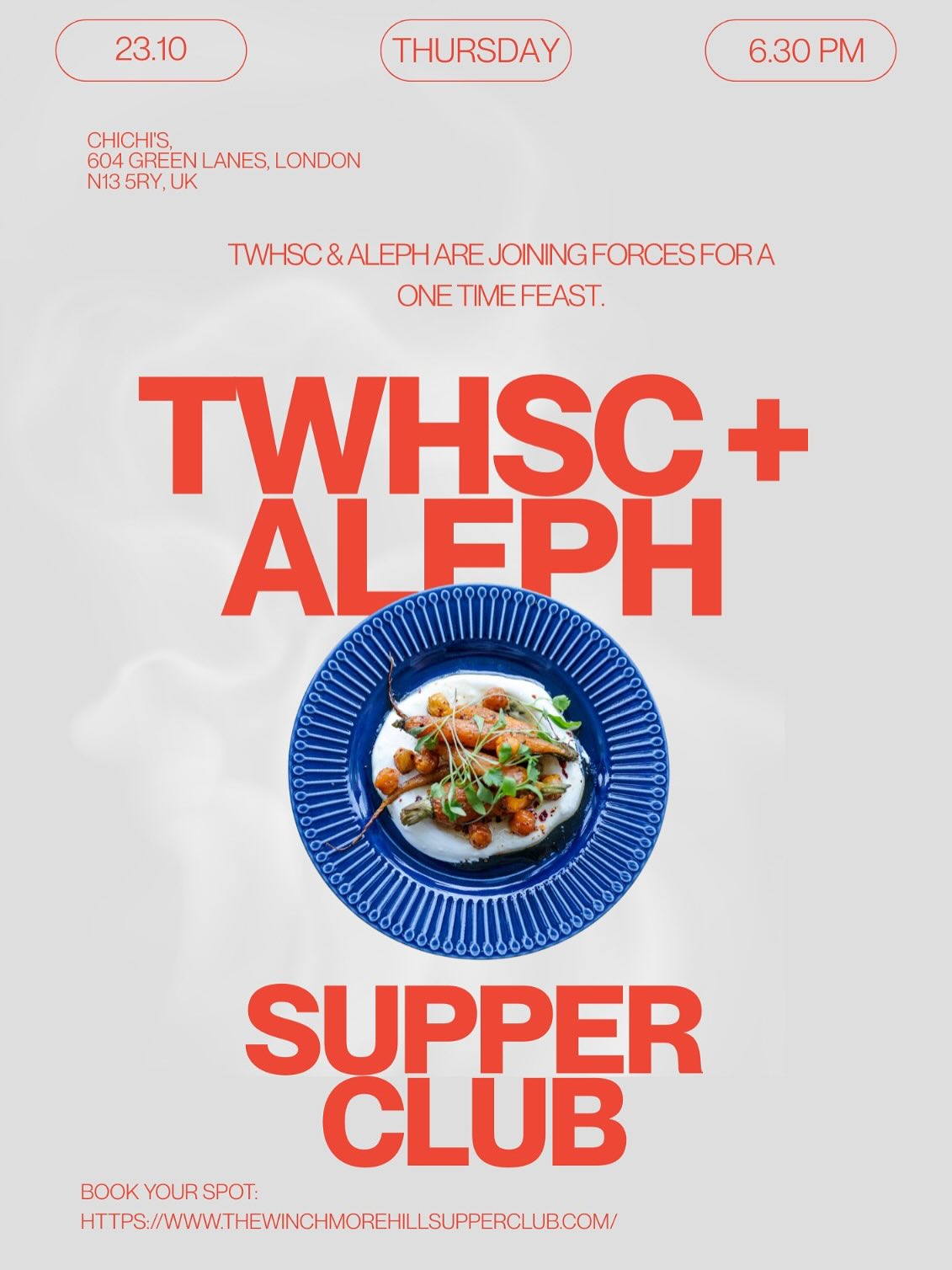 Joining forces with @thewhsupperclub for one night only. Book your spot for a double act supper club on October 23d 🤍 link in bio.