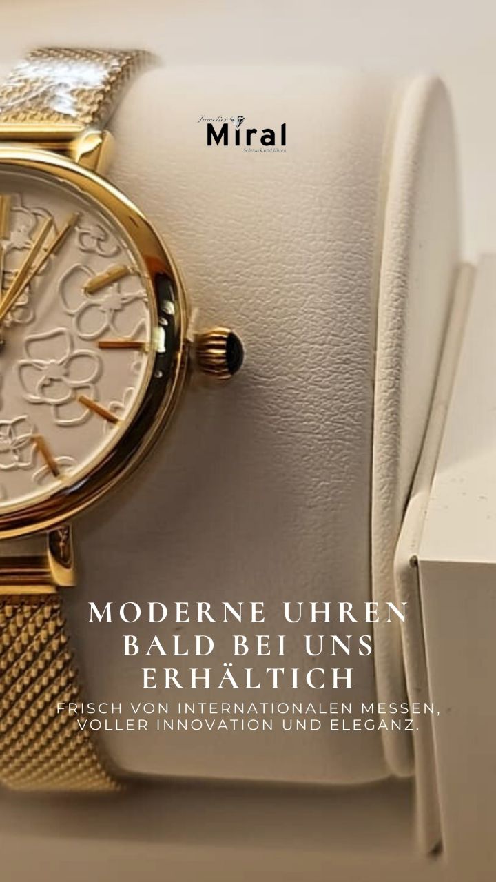 Für dich sind wir nach Asien gereist - auf eine der größten Schmuck- und Uhrenmessen der Welt. Dort haben wir einzigartige Stücke entdeckt, neue Partner gewonnen und Trends mitgebracht, die es so in Bremen noch nicht gibt. 💎
Bald findest du diese besonderen Neuheiten exklusiv bei Juwelier Miral in Vegesack.
#UhrenNeuheiten #SchmuckBremen #Vegesack #BremenNord #JuwelierMiral