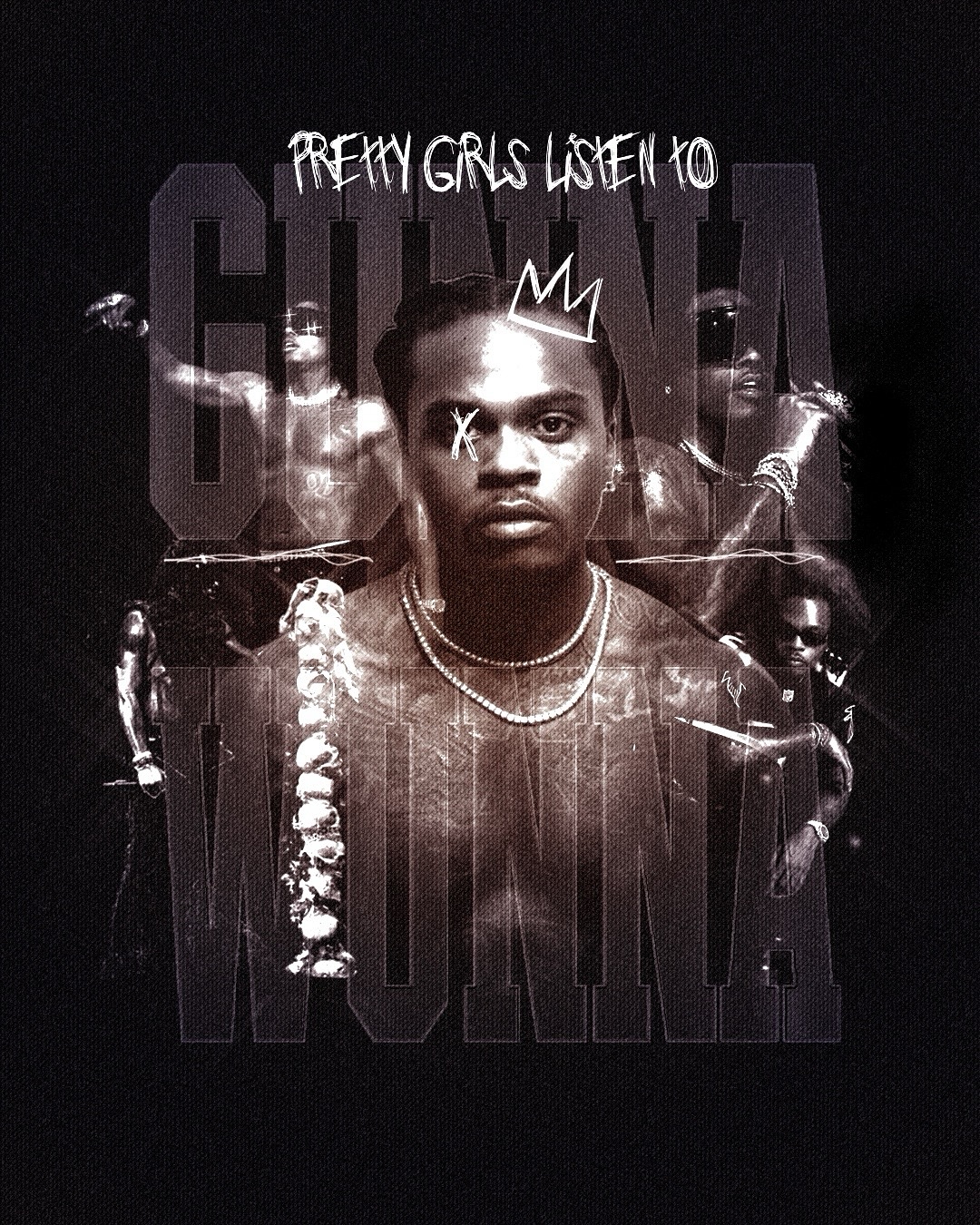 Pretty Girls Listen to Gunna • Shirt design for @gunna ✨
#gunna #gunnawunna #shirtdesign #tshirtdesign #merchdesign #merchdesigner #graphicdesign #graphicdesigner #graphicdesigncommunity