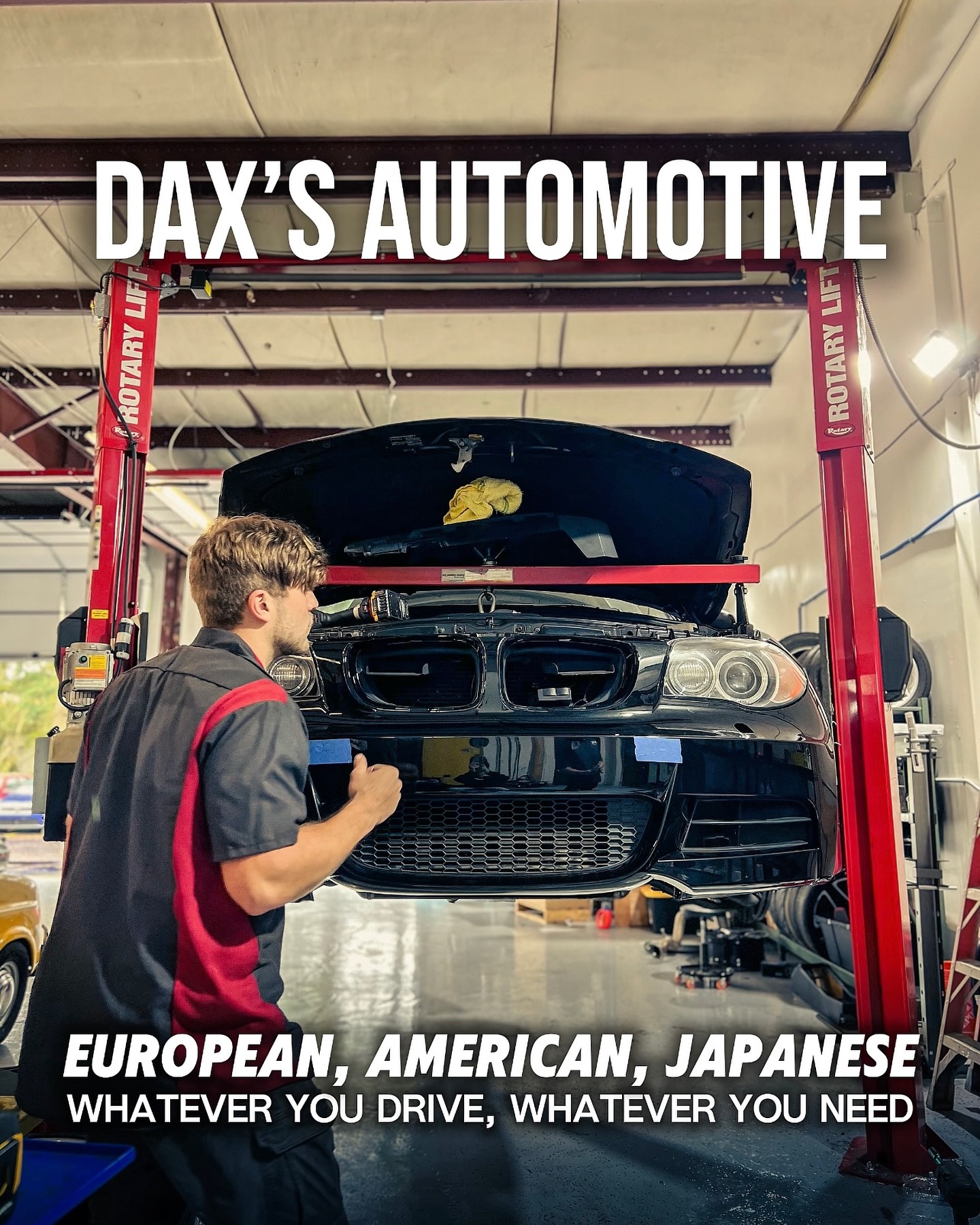 You drive an old Toyota? A new Ferrari? We’ll take it! Crazy enough, we’ll take whatever you have. We work on just about any make and model. And get this, we do everything from basic maintenance to aftermarket installation!!
Check out our website in bio or drop us a call! Let’s work together🤝
#autoshop #autorepair #automotive #mechanic #cars #auto #carrepair #mechaniclife