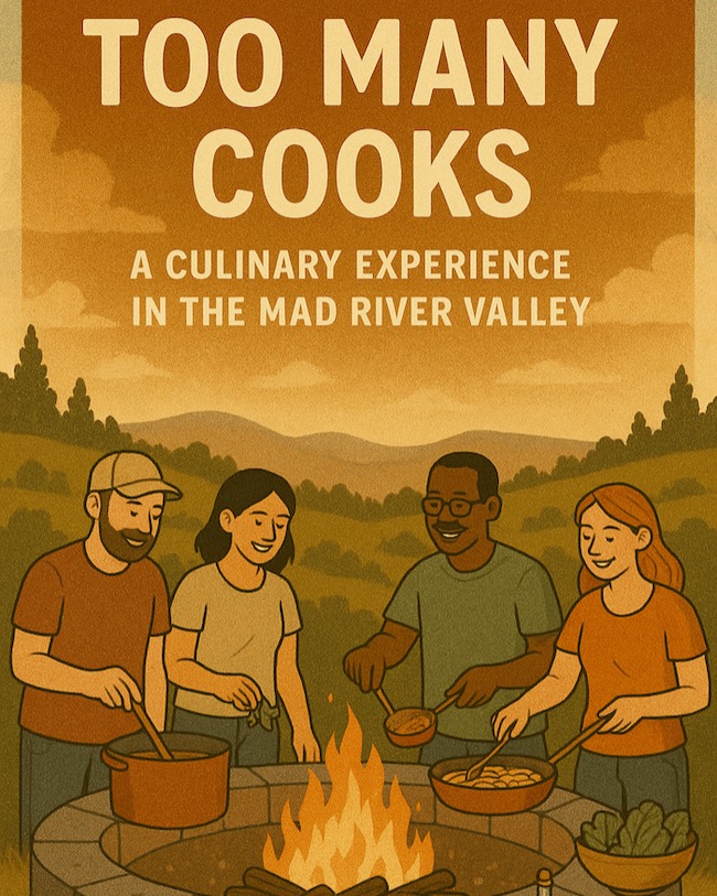 ✨ Join us for two unforgettable nights of food & fun! ✨
Get ready for “Too Many Cooks: A @themadrivervalley Culinary Experience”, featuring:
🔥 Fireside welcome dinner + cocktail demo by @madriverdistillers
🍳 Hands-on breakfast featuring corned beef hash & eggs Benedict
🥂 Tours & tastings at @5thquartervt , @lawsonsfinest , @vontrappfarmstead , and @theaddisonwest
🍽 Featured dinner with beer cocktails from @lawsonsfinest
🏡 2 nights in luxury accommodations
Spaces are filling up — grab your seat at the table.
Book now ➝ link in bio
#MadRiverValley #FoodExperience #CulinaryRetreat #VTGetaway #TooManyCooks #FoodieTravel #eatinabarn #