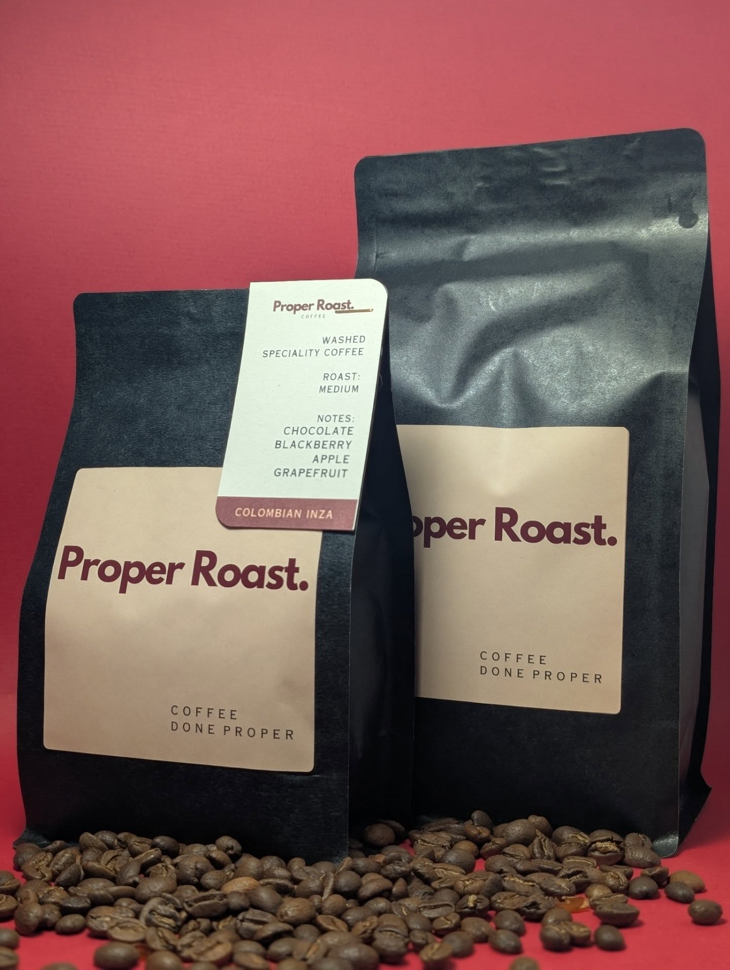 As promised two new coffees are live...
Properroastcoffee.com
Link in bio
Costa Rican Black Honey
Colombian Inza