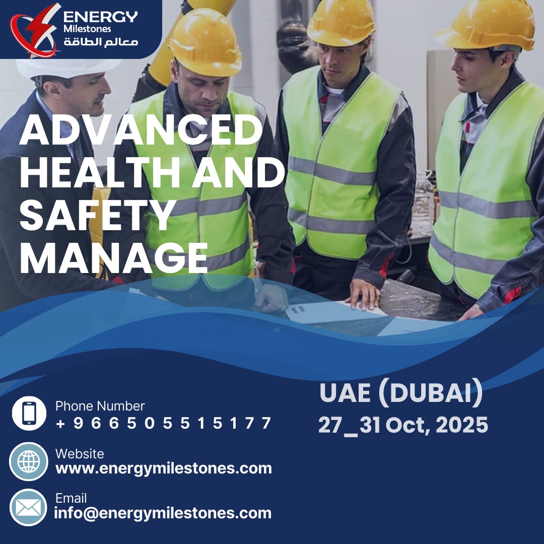 Advanced Health and Safety Manage
.....
https://2u.pw/JUhipc
.....
#Energymilestones #Training #Training_center #Energymilestones #Advanced #Health #Safety #Manage