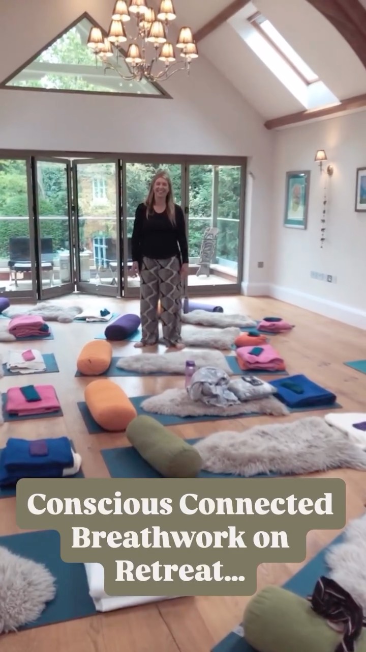 Conscious Connected Breathwork - on Retreat 💫
So good to get back to teaching on retreat at the @ecstaticdancekent retreat at the weekend…
Deep dive Breathwork is such a potent tool on retreat…as the way we breathe can give us such a good sense of where we’re at generally…
In breath pattern analysis..if we’re ‘holding on’ with the breath, there’s a good chance we’re holding on pretty tight in our lives too…
When we free the breath through sustained deep breathing…the holding patterns begin to unravel…and ease…
this bottom up approach to self healing…supports the mind to move into greater ease…supports emotional release if needed……supports the processing of grief…frustration…etc
And as we move into theta brainwave states…sometimes this altered state of consciousness can draw us into visionary and creative thinking…mystical states…and connection with other realms…
Or we may come down in to deep, deep restorative healing states..
Always unique and always perfect - the body’s wisdom immaculate
💫
If you’d like to bring Breathwork to your retreat drop me a DM