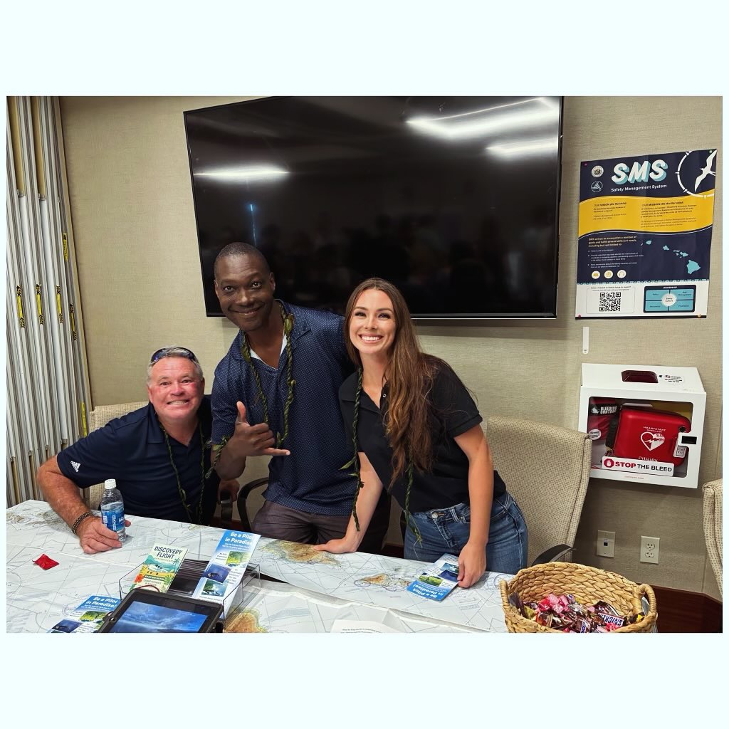 Aloha Aviation Career Exploration Fair was a hit! We were so stoked to show up for our youth and show them different career paths in aviation, chat about our flight school, and answer questions about starting your journey to becoming a pilot. Special shout out to our student Sunny for pulling this off! @alohaaviation Absolutely amazing! #mauiaviators #aviationcareers #flywithus #learntoflyhere