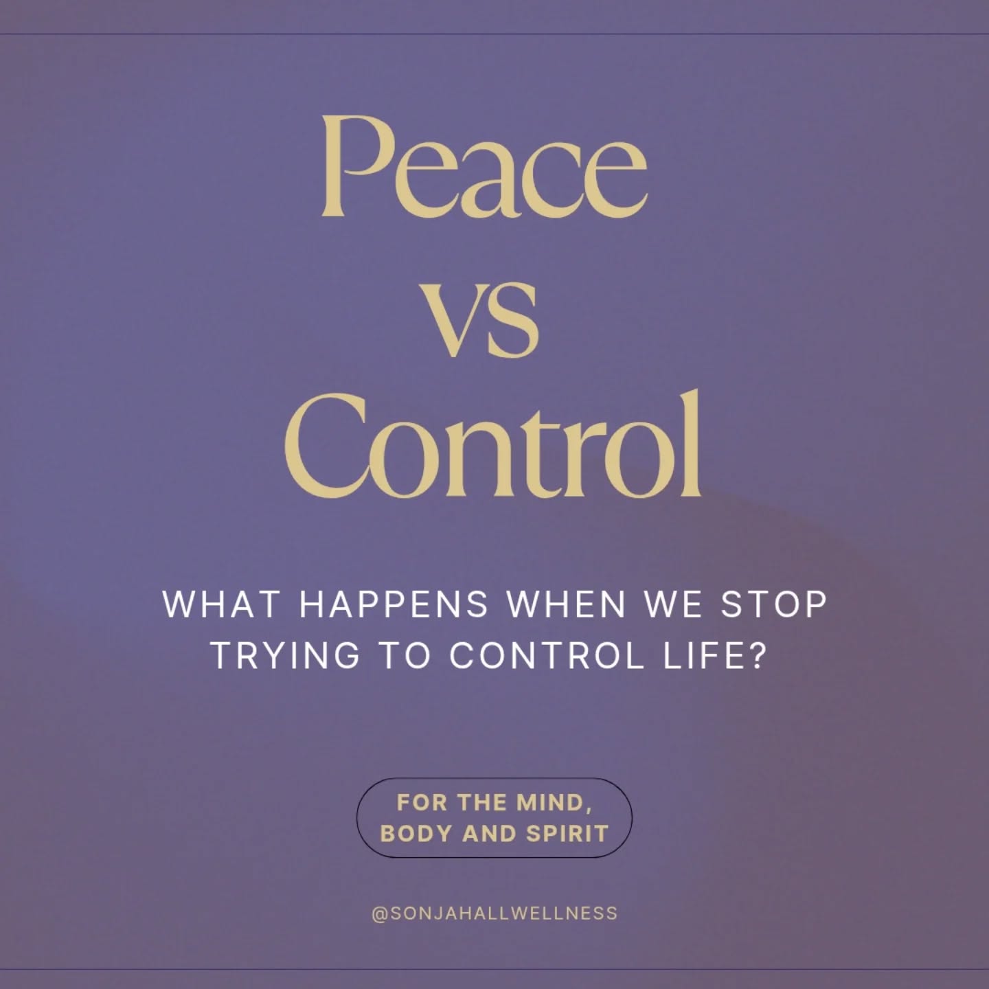 Control feels safe, but it quietly limits us.
The moment we try to control an outcome, we place tension on ourselves, and the result can only be a repeat of what weāve already known.
True peace and joy donāt come from control. They arise only when we drop through our needs, requirements, and expectations⦠when we allow ourselves to sit in a state of non-requirement.
From that space, peace comes alive.
And from peace, joy blooms, not as something we chase, but as something that flows from within.
It can feel difficult to surrender, but this is the doorway to real newness. To creating something far greater than what the mind could have controlled.
⨠Do you find it hard to let go of control? Comment below - Iād love to hear your reflections.