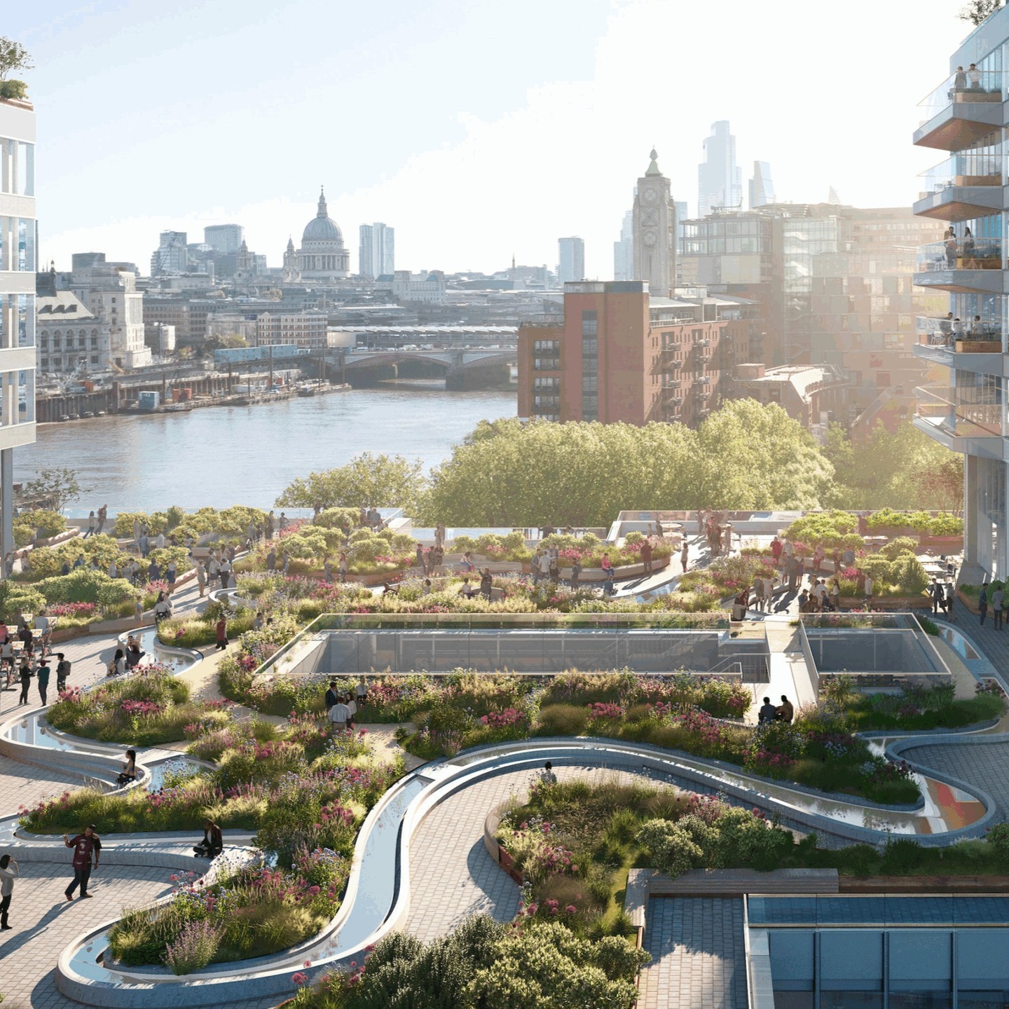 Vista_London has officially broken ground on the £800m redevelopment of the former ITV Studios on the South Bank. 🚀 This innovative project by Mitsubishi Estate London Limited and CO-RE, designed by Make Architects, will transform 640,000 sq ft into a vibrant hub with a 25-storey office tower, cultural venues, restaurants, and more.
It's a future-forward, all-electric development aiming for net zero carbon, with green spaces, a rooftop terrace, and over 1,300 cycle spaces. Plus, it'll host The London Studios - 40,000 sq ft of creative workspace for Lambeth's thriving arts scene.
Set to complete in 2029, Vista_London is shaping the future of the South Bank!
More from: https://www.constructionenquirer.com/2025/09/26/multiplex-800m-london-south-bank-scheme-breaks-ground/