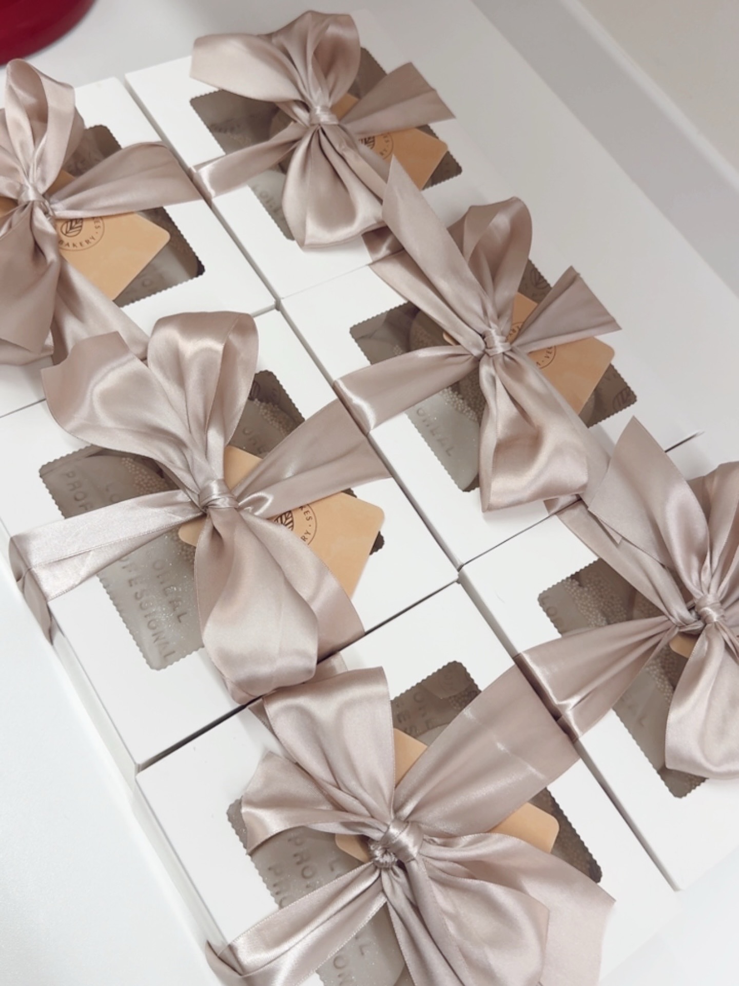 Baked, decorated AND packaged with love ๐ค