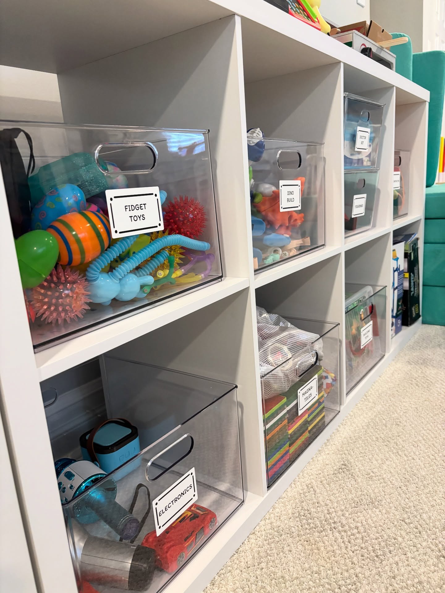 Less clutter, more play!
When toys are grouped and labeled, everything has a place — making playtime more fun and cleanup a breeze. A little organization can simplify everything.
#ToyOrganization #SimplifyPlay #LessMessMoreJoy #mainline #mainlineparent #organizedplayroom #busymomlife #abington #abingtonmoms #organizedlifestyle