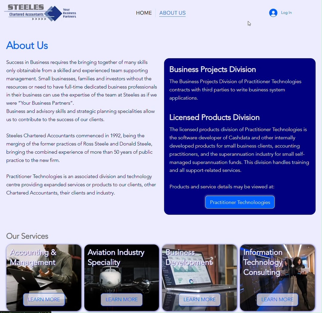 YAY another awesome website DONE!
Steeles Chartered Accountants have been on my radar for a number of years, and so happy when Ross approached us to build a new site.
Check it out at https://www.steeles.com.au/
YAY, another awesome website DONE!
#websitebuilder #websitedesigner #websitedevelopment #websitedesign #websitedesigner