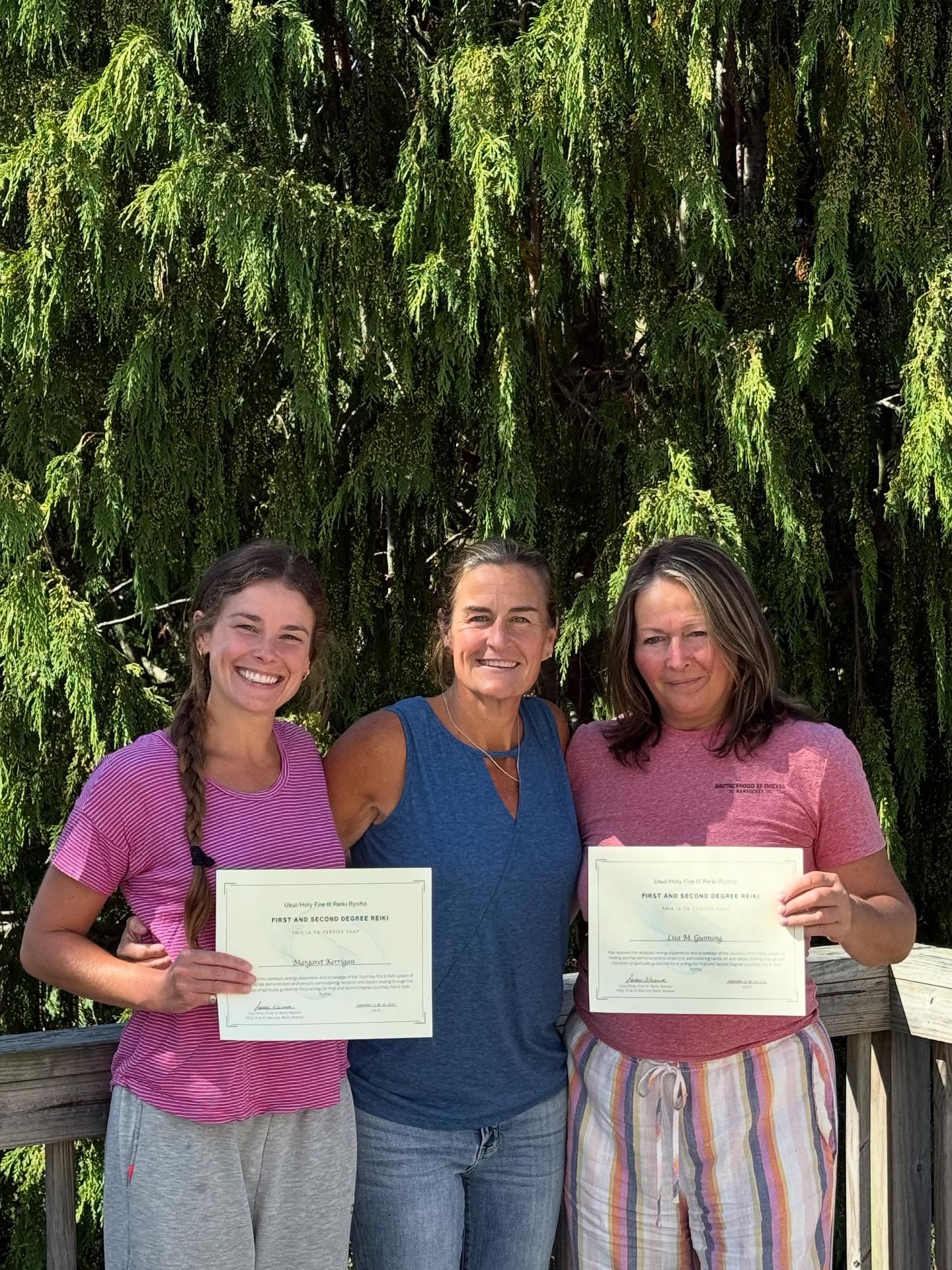Had an incredible weekend teaching Usui Holy Fire Reiki 1 & 2 to these gorgeous souls. Their energy was soft and powerful at the same time and I felt my own healing under their hands.