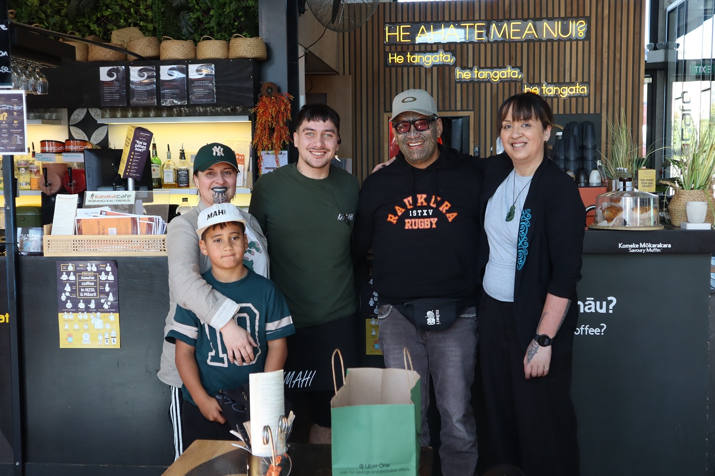 Nō mātou te whiwhi nui i tae mai ēnei rangatira ki tō mātou kāmuri i tēnei ahiahi nei! 🧡🧡