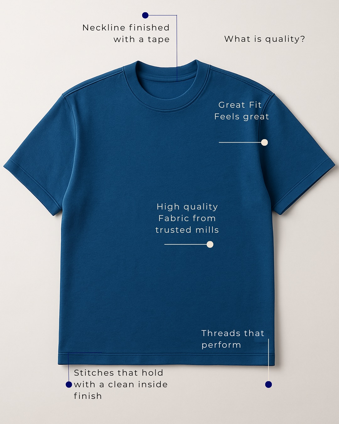 ✨ A high-quality T-shirt is more than fabric — it’s craftsmanship. ✨
From trusted fabrics to reinforced seams, colors that last, and a fit that feels just right — true quality means a shirt that lives with you, not against you.
This isn’t fast fashion. It’s sustainable, ethical, long-lasting clothing made with respect for you and the planet. 🌍💚
Because when your T-shirt feels this good, you’re not just wearing it… you’re becoming part of the story.
#SustainableFashion #QualityOverQuantity #EthicalClothing #MadeToLast #SlowFashion