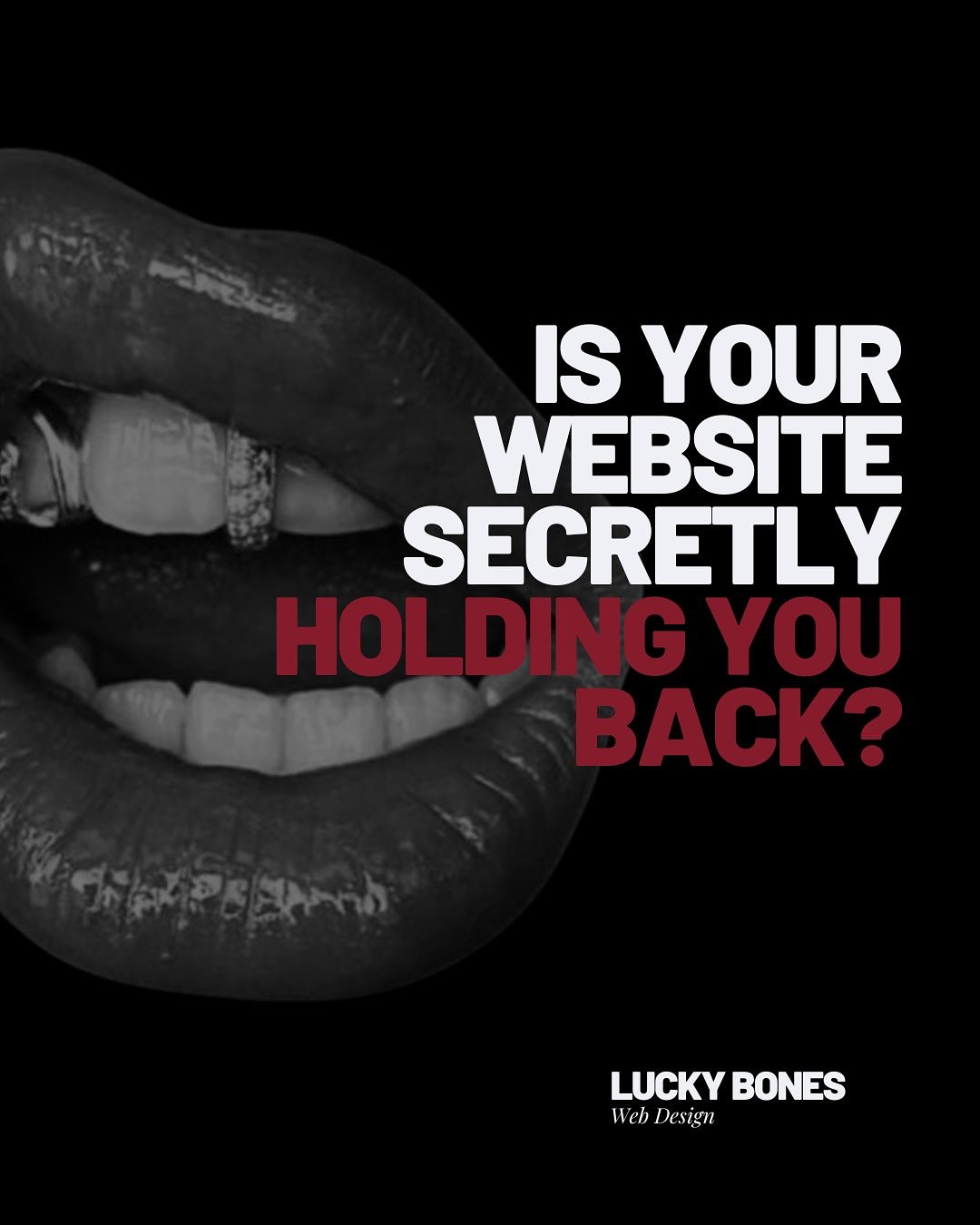 Is your website holding your business back?
Let’s be real, if it’s not converting, inspiring, or showing your audience who the hell you are, it is not working hard enough.
If your website looks like your first draft, you are repelling future clients immediately… Well… in 0.05 seconds 🧐
You need strategy, not just style.
At Lucky Bones, we blend creativity with conversion science so your website doesn’t just look good… it works.
It’s time to secure your future, not live in your past.
Grab your November spot, Boo - It’s time 👑