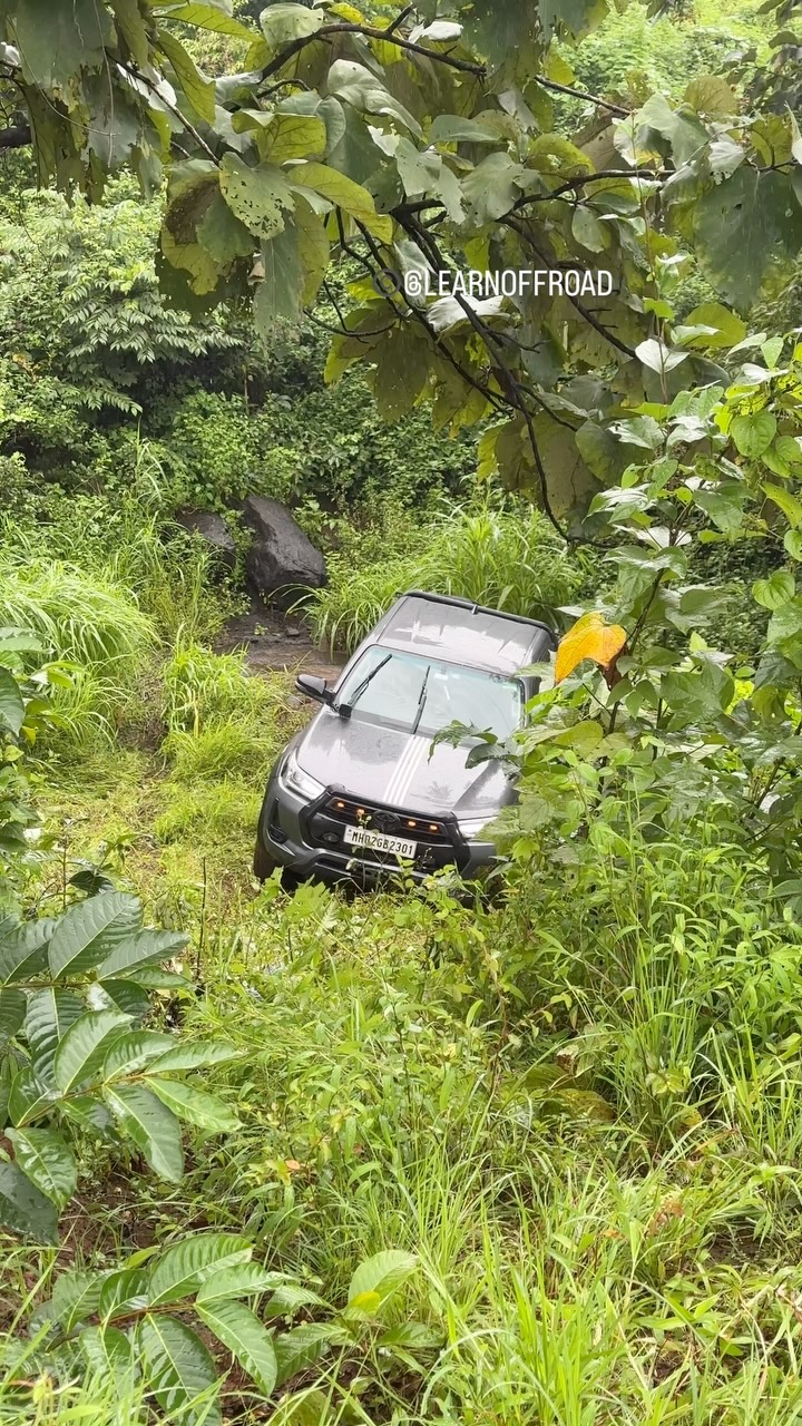 Cars slide, low pressure tyres de-bead. It happens, rarely but not unheard off. What is more important is that you know what to do next. Firstly, secure the car. Check how bad the de-bead is. In this case, not off the rim. Raise the vehicle using a @hiliftjacks. In this case the rock was sloping so we levelled the base of the jack using a sand ladder. Once off the ground, clean any debris off the bead. DO NOT PUT your fingers between the tyre and the rim. You can use grass to clean the rim. Pull the tyre especially near the valve stem so that the air goes in the tyre and does not escape out of the rim. Wait for the “pop”. Fill up to required psi - plan the next phase of the recovery. Continued in part 2 for the winch recovery…
#learnoffroad #hiliftjack #offroadjunkie #hilux #debead