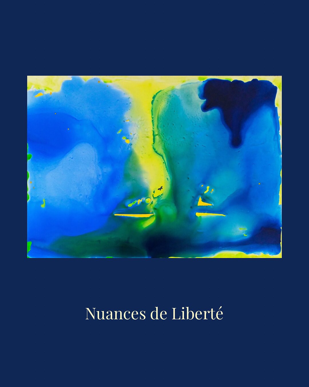 « Nuances de liberté » : Simplement un souffle. Laisser les couleurs suivre le courant, relâcher les pensées. Ici, la liberté se trouve dans la fluidité de l’instant. #lacherprise🙏 #libertécréative #serenite #arttherapy #fluiditédelart #artwork #artlovers #artcollector #contemporaryart #artistefrançaise #artxterra #camelbackgallery