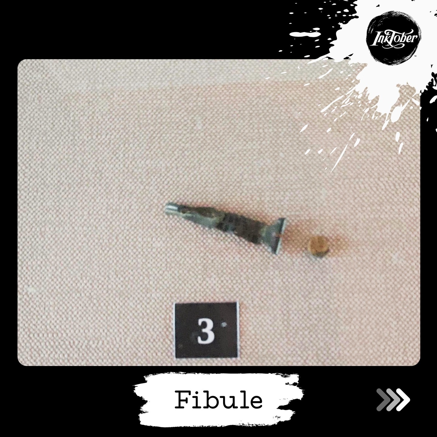 ✨ Jour 1 – Inktober 2025 ✨
On commence avec la Fibule
Découverte à Les Rues-des-Vignes, un site archéologique que j’adore et où j'ai la chance d’y animer des ateliers.
👉 Envie de découvrir les prochains mots ? Likez la page et embarquez dans l’aventure !
#inktober2025 #inktober2025day1 #inktoberamiensmusees #fibule #archeologie #lesruesdesvignes #museescambrai #museesamiens #museedepicardie #patrimoine #archaeology #galloromain #historylovers #culturalheritage #histoiredutextile #heritage #anecdotehistorique