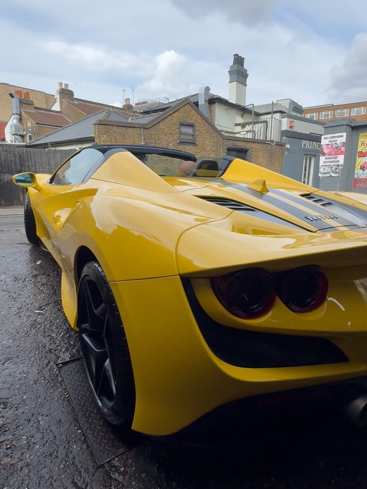 “Elevate your supercar’s shine with our premium valeting, detailing, compound polishing, and paint protection! 🚀✨ Keep your masterpiece flawless. Book today! #SuperCarCare #PaintProtection #detailing #luxuryauto