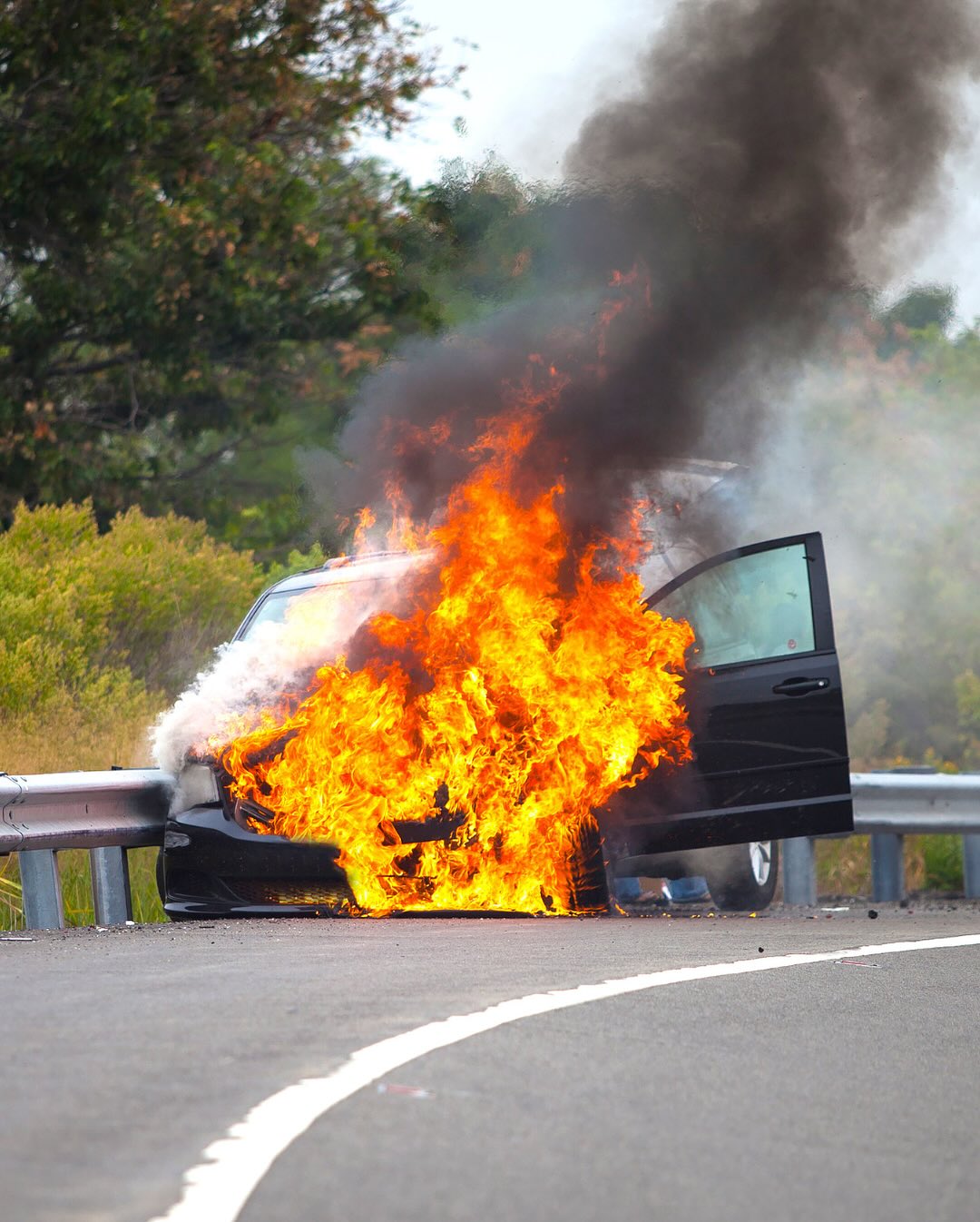 October is National Fire Prevention Month and this year’s focus is lithium ion batteries. Lithium ion batteries are rechargeable batteries found in electric vehicles, laptops, cell phones, and more. After the Teton Pass crash in September, we received a lot of interest on WHY electric vehicles increase fire risk. Let’s explore the answer! ⬇️
When lithium-ion batteries are damaged or defective, they can enter a state known as thermal runaway, which is when the battery cells begin uncontrollably heating up. This reaction can spread from battery cell to battery cell and lead to a fire. Lithium-ion batteries can also release toxic and flammable gases that under certain conditions could lead to an explosion.
Since there is no way to know how much energy is still trapped inside a damaged battery even after a fire is extinguished—a concept known as stranded energy—the battery pack of an electric vehicle that has been involved in a fire can reignite days or even weeks after the initial incident, which poses a challenge for first responders, tow truck drivers, waste management and battery recycling center professionals, and more.
Stay tuned for more fire facts coming your way this National Fire Prevention Month. Curious about something specific? Send us a message!
#firepreventionmonth #lithiumionbatteries #electricvehicles #firesafety #themoreyouknow