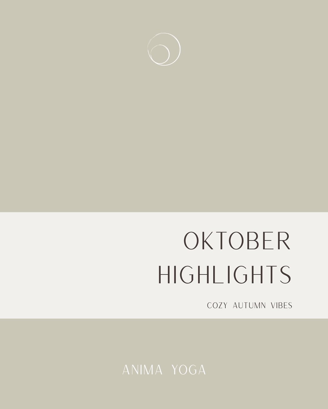 It’s cozy autumn season 🤎🍂✨
Und ehrlich gesagt, ist das eine unserer Lieblingsjahreszeiten. Es geht wieder mehr nach Innen und ins Spüren. Eine unserer großen Qualitäten im ANIMA YOGA. Auch im Oktober nähren wir uns wieder mit spürigen Yogaeinheiten, starten in den neuen Zyklus der Jahreskreisfeste mit Samhain - dem Ahninnenfest und genießen unseren kuscheligen Yogaraum auch bei Familienyoga und unserem nun wöchentlichen Kursformat Pilates.
Du wirst auch einige unserer Yoga-Abendeinheiten aus dem alten Kursplan „vermissen“ - keine Sorge, sie sind noch da. Haben nur ein neues Gewand erhalten. Sind noch authentischer mit uns verbunden als zuvor. So findest du nun noch mehr Raum für somatisches Yoga und zwar jeden Montag mit Somatic Yin Yoga, jeden Dienstag mit Somatic Strength Yoga und jeden Donnerstag mit Somatic Embodiment Flow - ab 6. Oktober immer jeweils um 19.30 Uhr.
Noch bis HEUTE MITTERNACHT hast du die Möglichkeit ALLE UNSERE PRODUKTE mit unserem Geburtstagsrabatt von 10% zu buchen. Code dafür: ANIMASABRINA25. Join the ANIMA TRIBE!
Viel Liebe zu dir,
Sabrina & Caroline
#yogavibes #autumnvibes #liebe #yogaimherbst #somatischesyoga #embodimentyoga