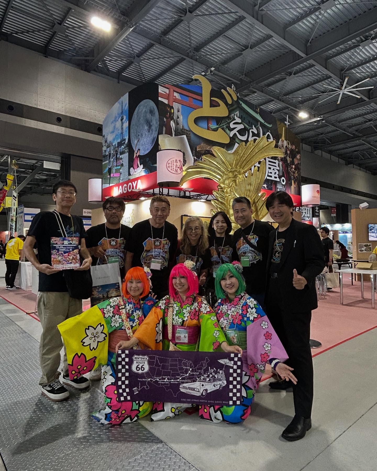Bentenya USA x Route 66 Association of Japan at Tourism Expo Japan at Aichi Sky Expo in Aichi, Japan on September 28, 2025.