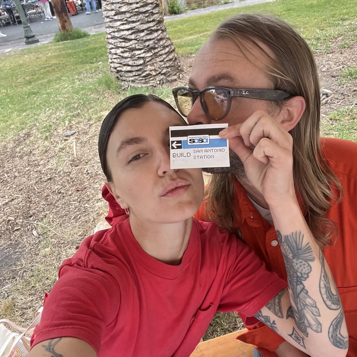 Thank you @yannez.c0m and @mars__inthestars for hosting the SASA table this Sunday at the @oaklandvnchamber Mid Autumn Festival! @clinton_park_oakland ! I hear we had a lot of interest - and confusion on the BART card stickers - unfortunately, they can't get you home 😭 we are so happy our community sees the vision for San Antonio. ✨🌈