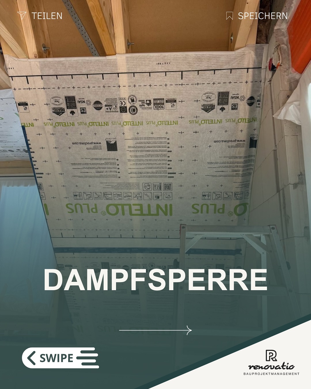 Beim Bau eines Einfamilienhauses spielt die Dampfsperre eine wichtige Rolle. Sie schützt die Dämmung und die Bausubstanz vor Feuchtigkeit aus der Raumluft.
Warum ist das wichtig?
In Wohnräumen entsteht Wasserdampf durch Kochen, Duschen oder Atmen. Ohne Schutz könnte diese Feuchtigkeit in die Dämmschicht eindringen und dort kondensieren.
Die Dampfsperre kommt direkt auf die warme Seite der Dämmung im Dachaufbau.
Wichtig ist eine lückenlose, luftdichte Verlegung.
Eine fachgerecht eingebaute Dampfsperre sorgt für ein gesundes Raumklima, schützt die Dämmung und verlängert die Lebensdauer des Hauses.
Ort: Hamburg – Wellingsbüttel
#Hausbau #Einfamilienhaus #Bauwissen #Baufakten #Dampfsperre #Dämmung #Baustelle #Bauen #Bauplanung #Schimmelschutz #Energieeffizienz #Architektur #Innenausbau #Bautechnik #Bauherren #Bauueberwachung #bauleitung