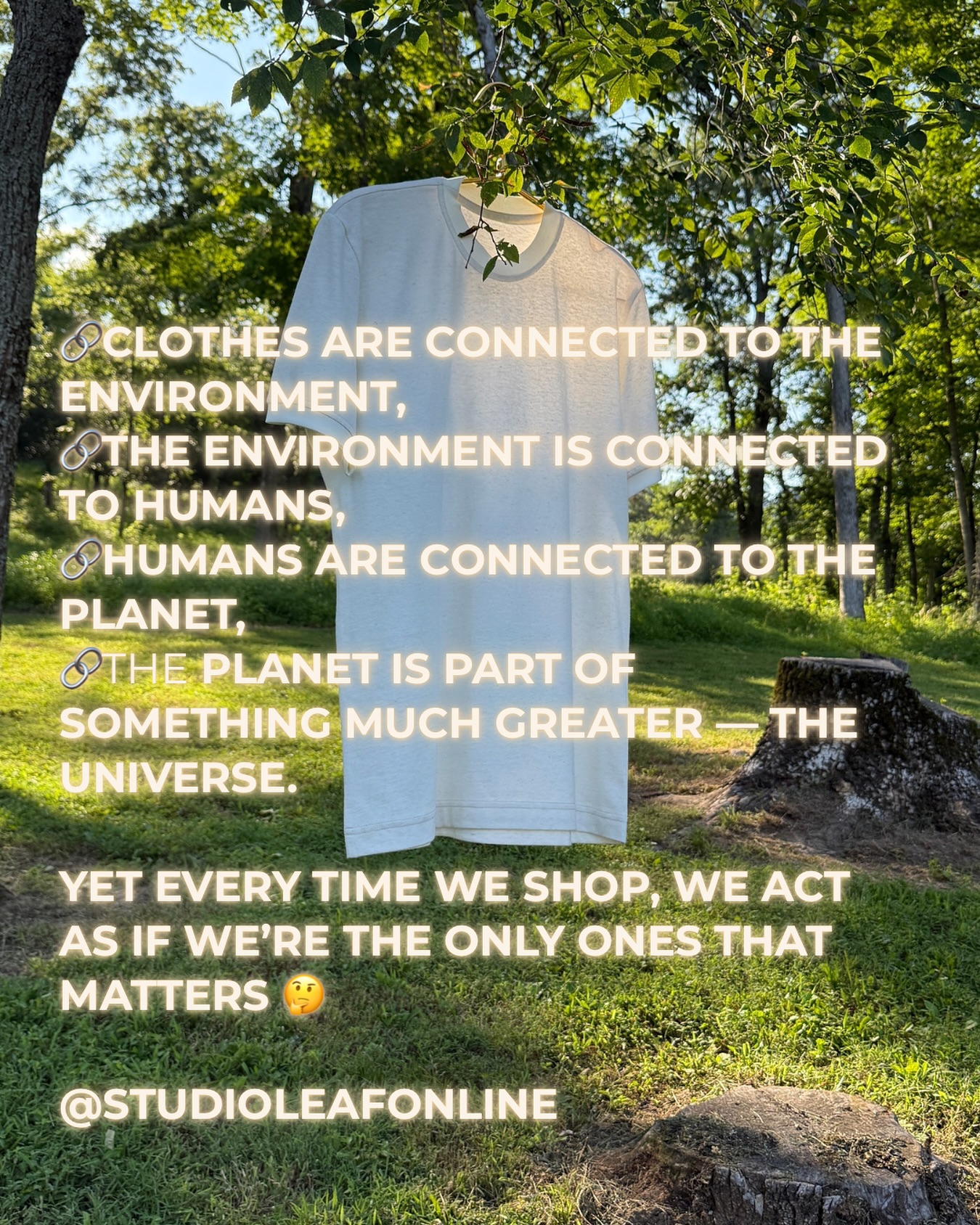 Clothes are not just clothes. 🌍
They’re part of a bigger cycle — connected to the environment, to humans, to the planet, and ultimately, to the universe itself. ✨
Yet every time we shop without intention, we forget that connection.
We consume as if we are the only ones that matter.
This is your reminder that sustainable fashion, slow living, and conscious consumerism are not trends — they are acts of care. For the Earth. For each other. For the future.
💚 Join the movement toward ethical fashion, eco-friendly choices, and mindful consumption.
Because what you wear is more than a garment — it’s a statement of values.
#SustainableFashion #SlowFashion #EcoFriendlyLiving #EthicalFashion #ConsciousConsumer
