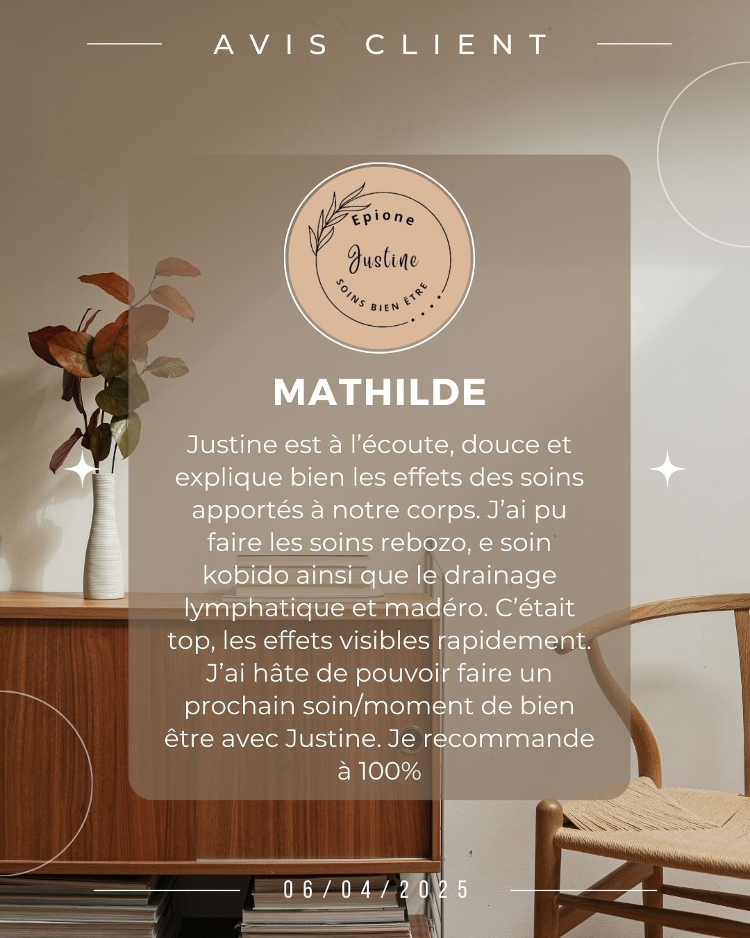 Votre avis compte pour moi ❤️