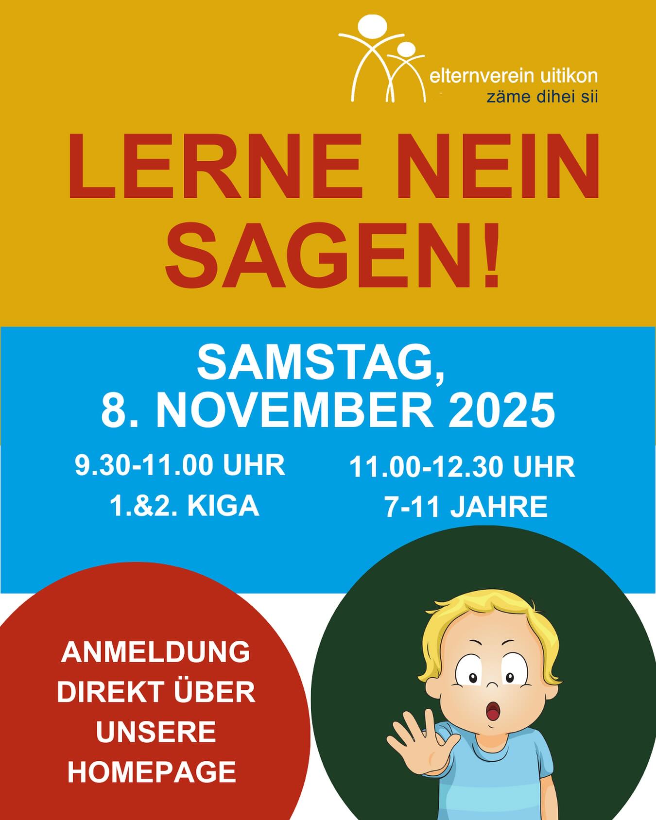 Es ist wieder soweit - der beliebte lerne nein sagen Kurs geht in die nächste Runde!
Wirklich empfehlenswert 😇
