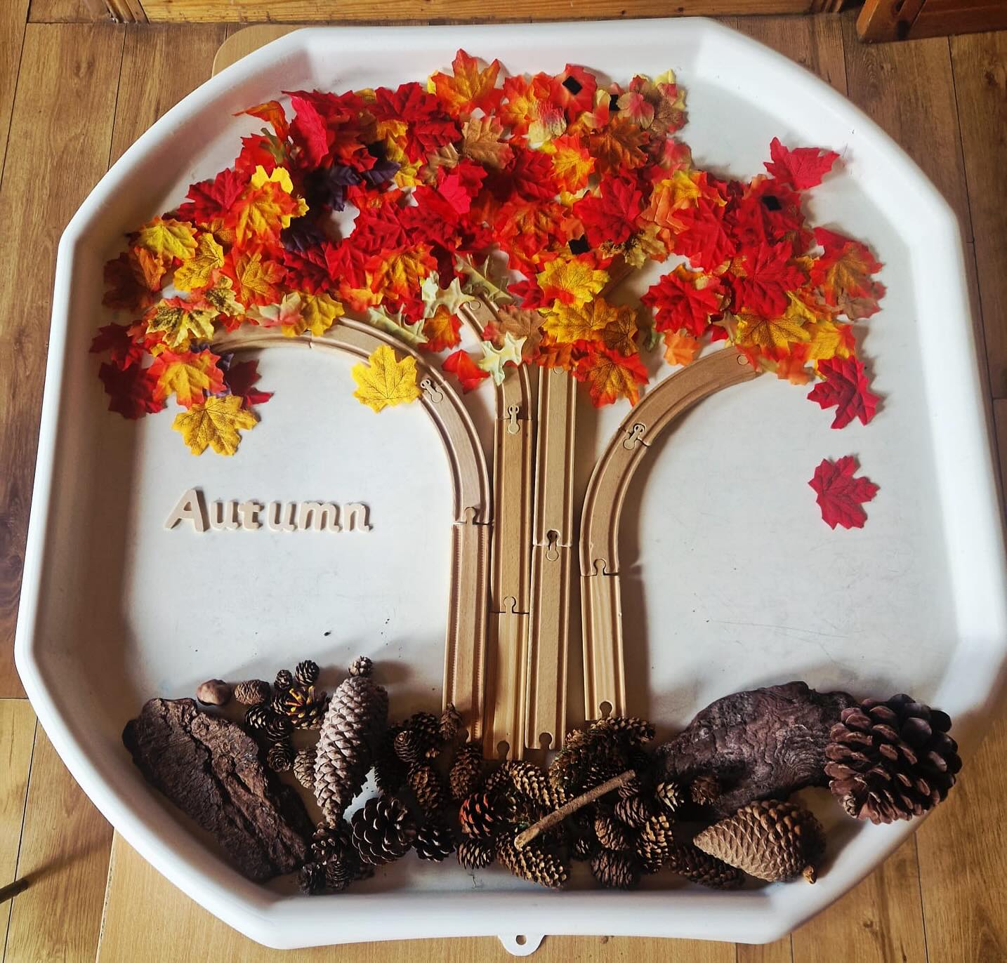 🍂 Autumn is here, and our children are exploring the season through art and tuff trays!
🎨 Animals, nature collages, and seasonal colors let us create while discovering the beauty of autumn.
🌰 Our tuff trays invite scooping, sorting, and exploring and this helpsbuilding language, math, and sensorial skills through play.
Take a look at some of our amazing activities 🍁✨
#autumn #trufftrayideas #montessori #simbas #blackrock #montessoriireland