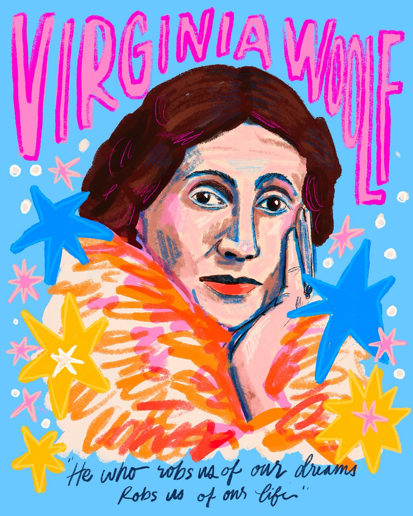 It’s October which means there’s so many drawing challenges happening. I’m tentatively going to do @badtober but I may miss a few days!
Here’s Virginia Woolf drawing in not at all my usual style for the day one prompt: Fanart
#virginiawoolf #virginiawoolfquotes #fanart #literaturequotes #badtober2025
#octoberartchallenge #procreate #portrait