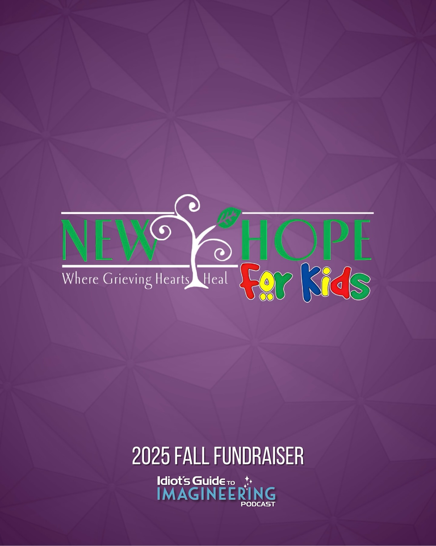 The Idiots are raising $1,000 to support New Hope for Kids (newhopeforkids.org), a Central Florida nonprofit that provides hope, healing, and joy to children facing grief or life-threatening conditions.
Donations close on November 17, 2025. 
How to Donate:
💜 Visit our GoFundMe through the link in our episode summary
💜 Or head to the link in our Instagram bio (@idiotsimagineering)
✨ Special Thank-You Giveaway ✨
When the fundraiser closes on November 17, we’ll be selecting one donor to receive a $75 Disney Gift Card as a thank you.
Every dollar makes a difference. Even $5 helps  @newhopeforkids continue their mission of supporting children and families during life’s most difficult challenges. 🌿
🎧 For more information check out our latest episode of Idiot’s Guide to Imagineering.
#NewHopeForKids #Fundraiser #FallFundraiser #GiveBack #SupportKids #DisneyFans #DisneyPodcast #DisneyCommunity #PodcastCommunity #OrlandoNonprofit #DisneyGiftCard #PodcastFundraiser