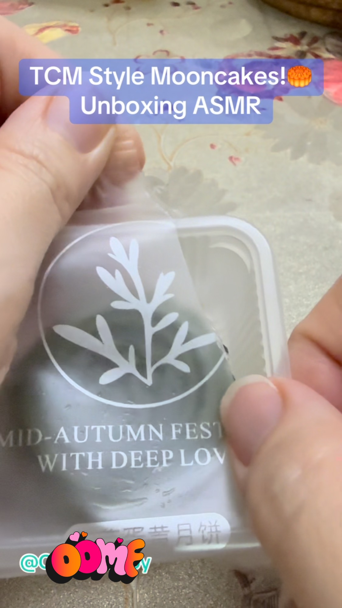 #food #unboxing #autumn #mooncake