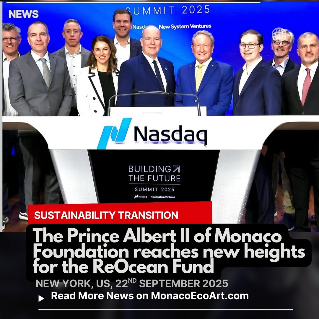 ✒🇲🇨 MONACŒCOART® 🌊🏦SUSTAINABILITY TRANSITION
🇬🇧🇺🇸 The Prince Albert II of Monaco Foundation reaches new heights for the ReOcean Fund.
🇫🇷 La Fondation Prince Albert II de Monaco atteint de nouveaux sommets pour le ReOcean Fund.
🇮🇹 La Fondazione Principe Alberto II di Monaco raggiunge nuovi traguardi per il Fondo ReOcean.
🇪🇸 La Fundación Príncipe Alberto II de Mónaco alcanza nuevas cotas para el Fondo ReOcean.
Read the full text of the article at: www.monacoecoart.com
#ocean #economy #preservation #finance #philanthropy #blue #sustainabilty #biodiversity #communities #takeaction #investors #private #climate #fund #regenerative #equity #companies : © Palais @palaisprincierdemonaco @fondationprincealbert2 @fpa2canada @fpa2espana @fpa2canada