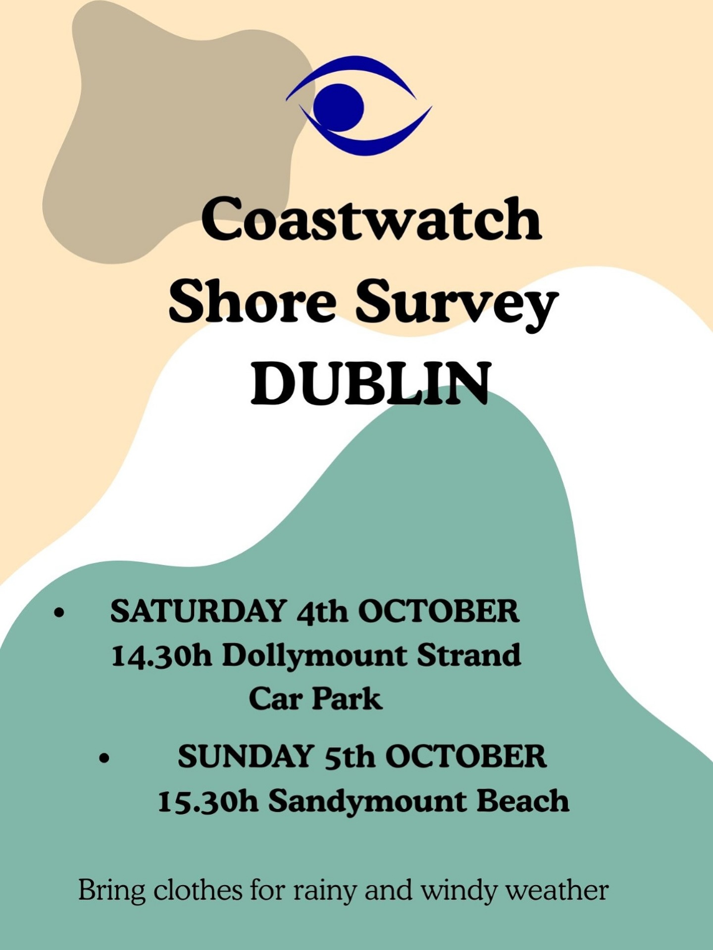 We are halfway through the survey season and there is still a lot of work to be done! Join us this weekend at Dollymount Strand & Sandymount Beach to survey the Dublin shores!
We are looking forward to exploring these beaches, hidden in the Dublin urban jungle, gaining a deeper understanding of the state of our shores, and allowing ourselves to take a breather from the busy city life. If we’re lucky, we might even be able to spot some seagrass!
We hope to see you there! If you can’t make it, keep an eye out for future events, or simply take this weekend to survey the shore nearest to you! Book your survey unit here: https://experience.arcgis.com/experience/355996d5aea146c6af4dd5ad14b99ca9#data_s=id%3AdataSource_1-19170232df0-layer-5%3A4381