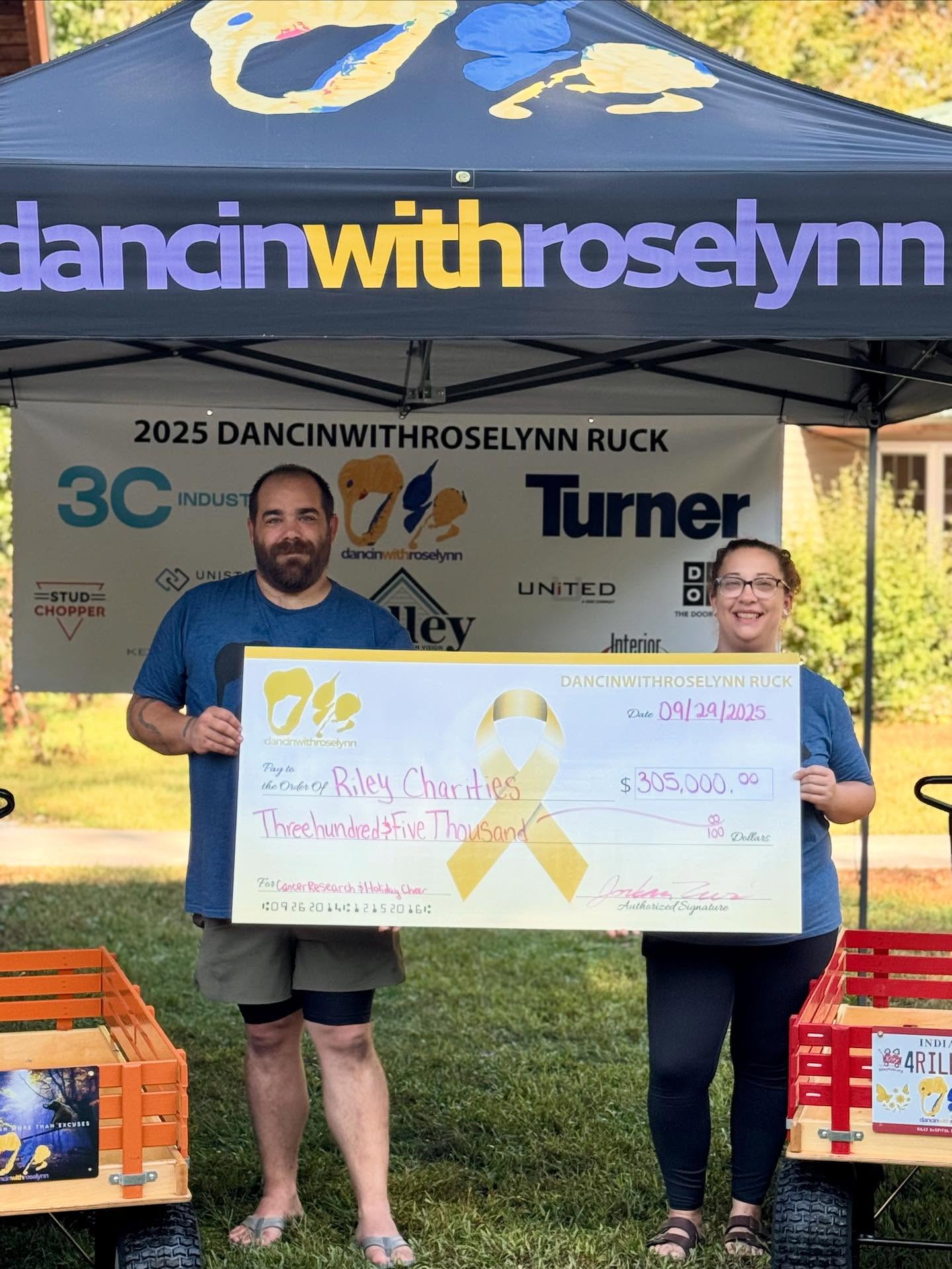 This year was one of the best! We had an amazing group of new hikers and supporters, perfect weather and signs that Roselynn was with us! This event just seems to get better with each passing year! On that note, it’s time to announce the impact of our generous donors and supporters - $305,000!! The funds we were able to raise as a group were matched by a donor for Riley Children’s Hospital. Together we are one step closer 💛