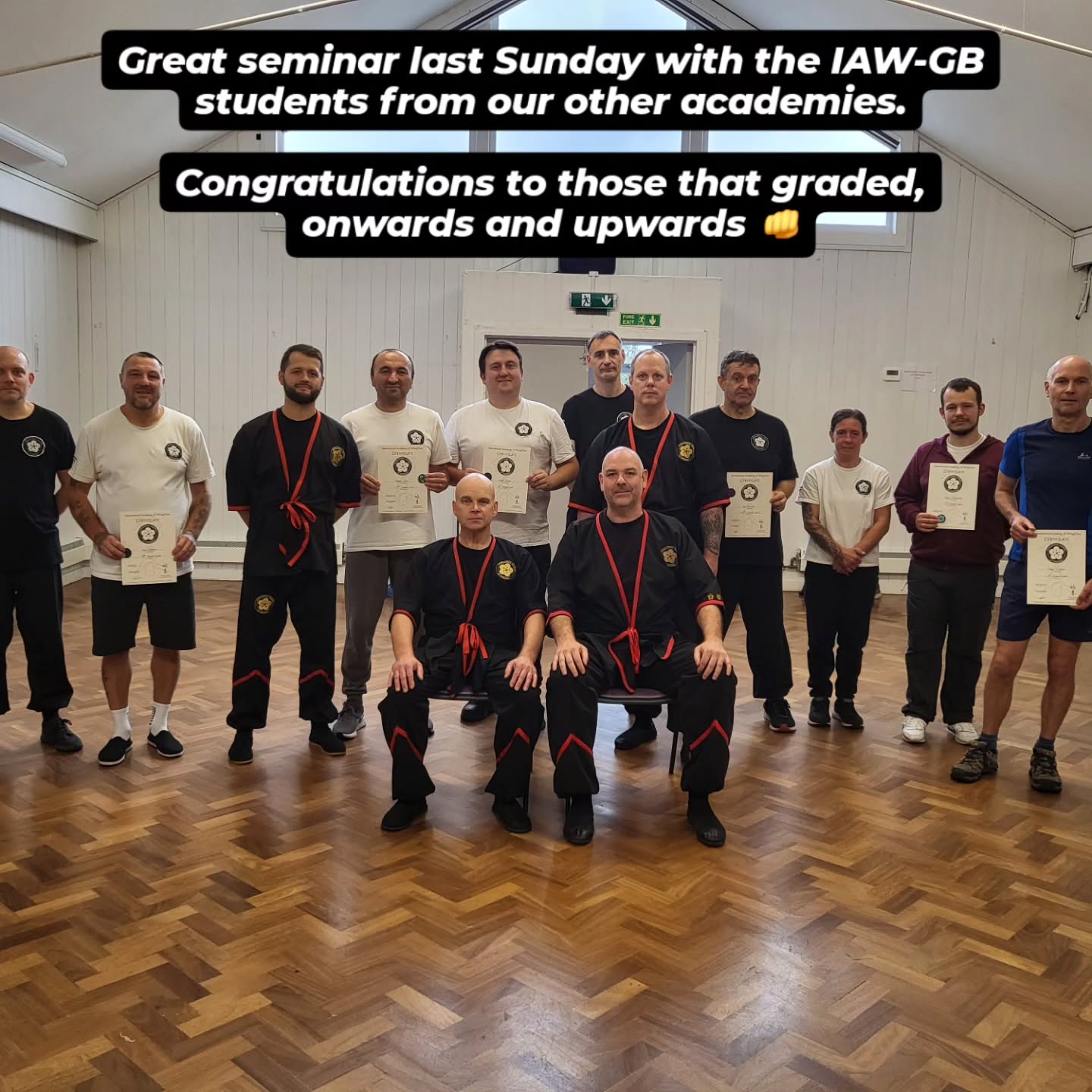 Had a great WingChun seminar last Sunday with some of the IAW-GB students across our academies. Lots of focus shown over the 4 hours so well done to everyone especially those that graded, good job 👍
Thanks to @sihingsteve for his expert assistance as always.
.
.
.
.
.
.
.
#wingchun_gb #selfdefense #yourownsecurity #sat #health #kungfu #martialarts #ipman #brucelee #mma #wingchunkungfu #wingtsun #vingtsun #fitness #jeetkunedo #taekwondo #karate #chertsey #woodendummy #boxing #chinesemartialarts #sifuklausbrand #wingchun #ufc #wt #leungting
#theriverbourneclub