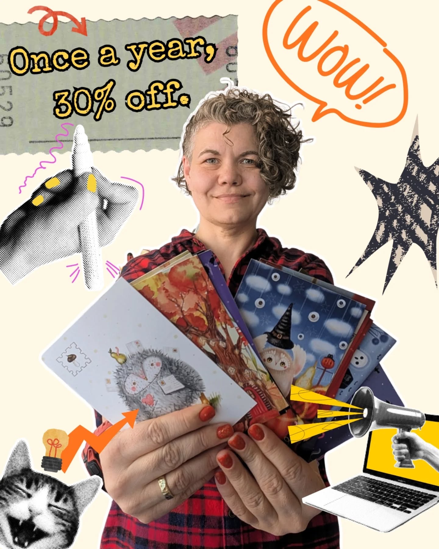 World Postcard Day ✨
And I’m doing the only big sale of the year: 30% off Favorite Postcards with code SUPER30. One day only, October 1.
There are about 700 designs waiting in the shop, but not all of them will come back. Some will retire after the sale to make space for new arrivals.
And yes – the Autumn in the Forest Box is finally here 🍂 A limited set with postcards, stickers, memo pad and other goodies.
So… are your wishlists ready?
#worldpostcardday #wpd2025 #postcrossing #snailmail #postcards #stationerylove #snailmailcommunity #postcardlover