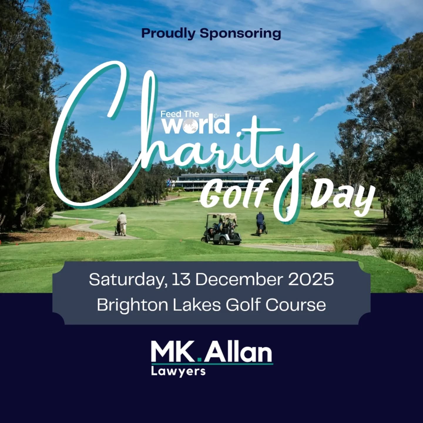 🌏 We are proud to be a sponsor of the second LMA Feed The World Charity Golf Day.
On 13 December, we will be chipping in for change.
All profits will be donated to humanitarian efforts in Gaza.