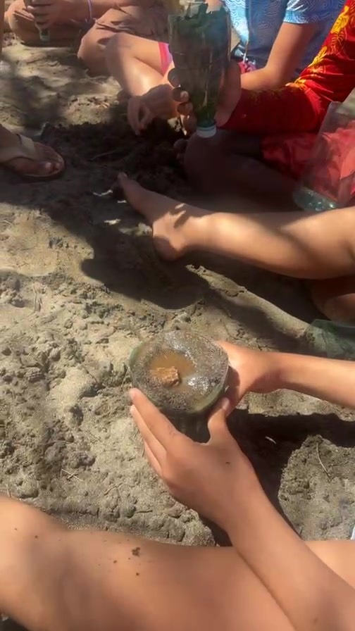 Our lesson for today. Hope you felt their excitement to learning a life skill that can in fact save a life.