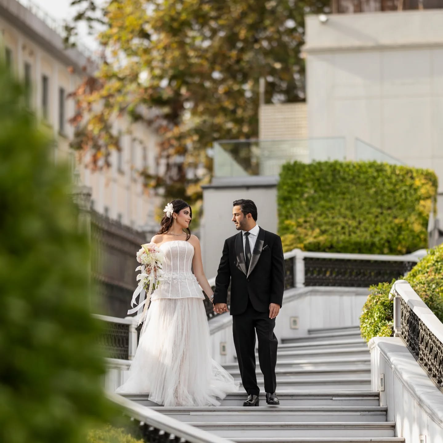 A love story sealed in timeless elegance, our breathtaking bride @rose__arsin__ steps into forever glowing with beauty and surrounded by endless joy. 💕 ✨
.
.
#NovaBellaBride