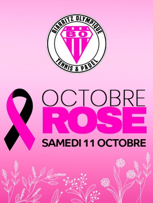 Le club s’engage dans la lutte contre le cancer du sein et soutient le mouvement 𝗢𝗰𝘁𝗼𝗯𝗿𝗲 𝗥𝗼𝘀𝗲 𝗲𝘁 𝗹’𝗮𝘀𝘀𝗼𝗰𝗶𝗮𝘁𝗶𝗼𝗻 𝗕𝗮𝘁𝘁𝗲𝗺𝗲𝗻𝘁 𝗱’𝗘𝗹𝗹𝗲𝘀, qui accompagne les femmes touchées par le cancer du sein (en moyenne 1 femme sur 8).
Pour l’occasion nous vous proposons un tournoi double surprise en famille le SAMEDI 11 OCTOBRE à partir de 15h30 jusqu’à 19h. De nombreux lots sont à gagner lors de cet événement. L’inscription est gratuite et limitée à 60 personnes.
Un stand de vente de crêpes et de “boobs cakes” sera présent pour récolter des fonds.
Le tournoi est suivi d’une 𝗦𝗢𝗜𝗥𝗘́𝗘 𝗥𝗢𝗦𝗘 organisée par le BO Café qui vous proposera un cocktail et mocktail rose, ainsi qu’une offre de restauration.
@bocafeaguilera @bo_omnisports #octobrerose #cancerdusein #luttecontrelecancer @lesbattementsdelles_64 #biarritz #botennis #barritzmaville @maison_pommiers @fournildelabaleine @mjdeveloppement @cafedelabaleine