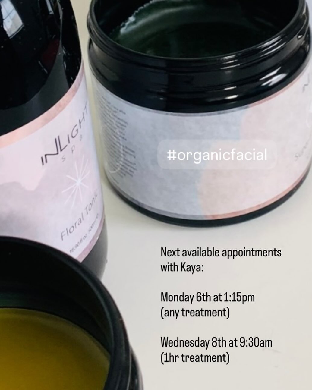 I have a couple of slots available for holistic skincare or restorative massage - or both together! 2hr session Monday 6th at 1:15pm 🌿✨💎
DM or email to book.
kaya@essential-therapies.co.uk