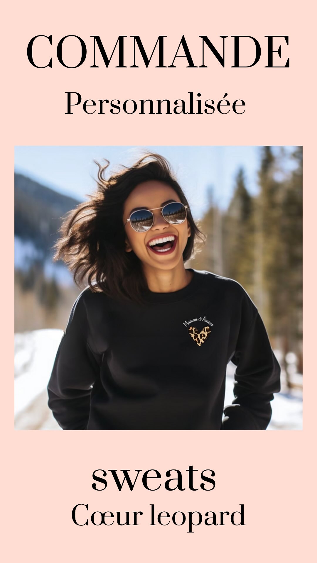 ✨ Une commande 100% personnalisée ✨
Ces sweats noirs avec leur cœur léopard sauvage 🐆 et un texte en or pailleté ont été créés spécialement pour une team de Girls Power 💪💖
Chez Boutique d’Esmée, chaque détail compte :
✔️ Choix de la couleur du sweat
✔️ Design unique (motifs, cœurs, logos…)
✔️ Personnalisation avec texte, prénoms ou message
👉 Toi aussi, imagine ton sweat sur-mesure et porte un vêtement qui raconte ton histoire ✨
🔗 Commande le tien dès maintenant (lien en bio).
#SweatPersonnalisé #GirlPower #ModeUnique #CadeauPersonnalisé #BoutiqueDesmee #StyleAvecMessage #EVJF #teamgirls #narbonne #hoodie