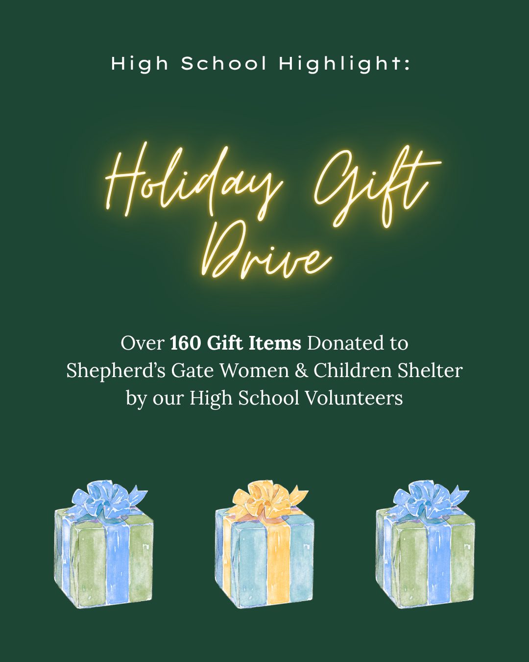 We're so proud of our high school chapter initiatives! Read all about last December's holiday gift drive on our blog, link in bio.
#backtoschool #youthvolunteers #holidaygiving #studentleaders #globalimpact #nonprofit